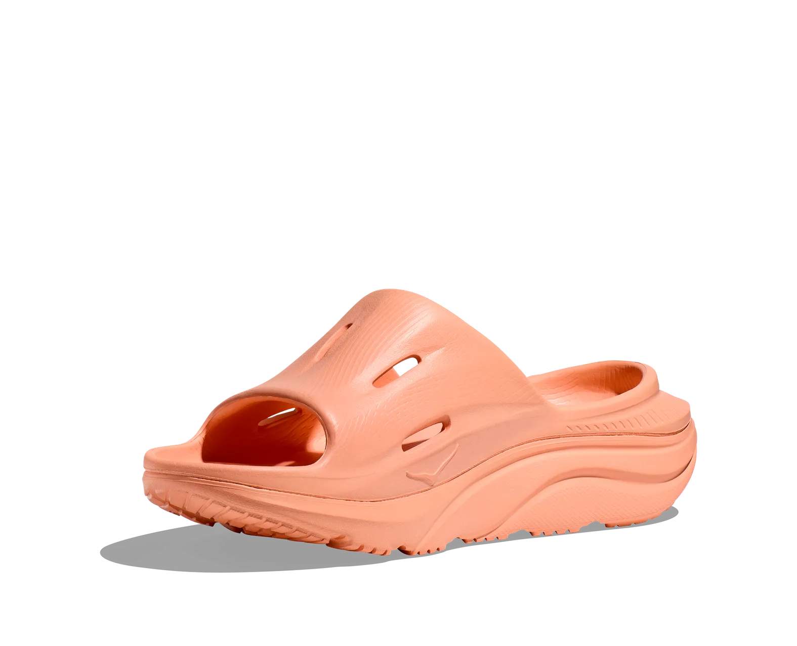 Hoka Ora Recovery Papaya Slip-On Slide Sandal Women\'s Sz 14, Men\'s Sz‎ 12 New UNISEX HOKA ORA RECOVERY SLIDE ON SANDAL ORANGE/PAPAYA  main image 3