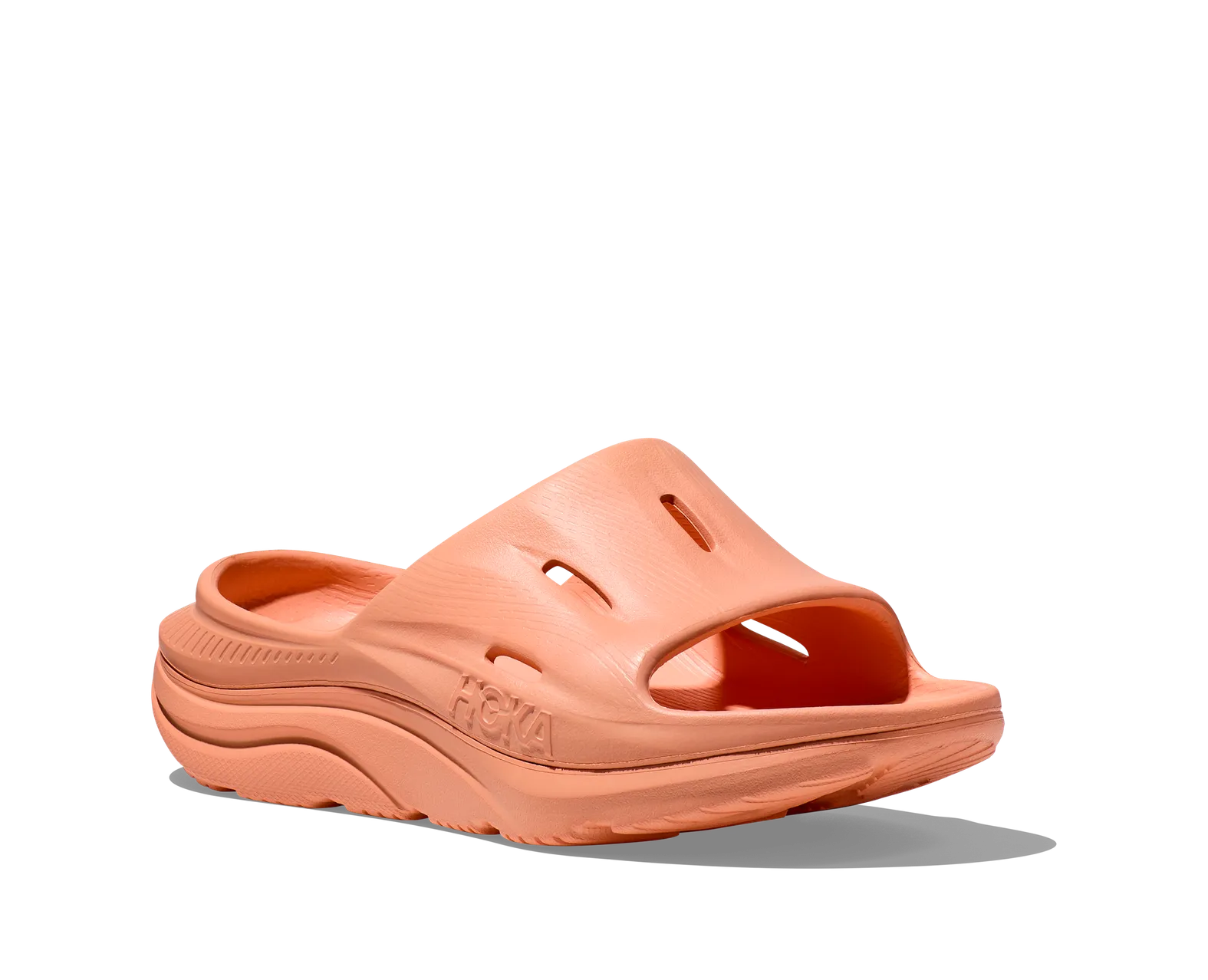 Hoka Unisex Ora Recovery Slide 3 Papaya/Papaya display picture 1