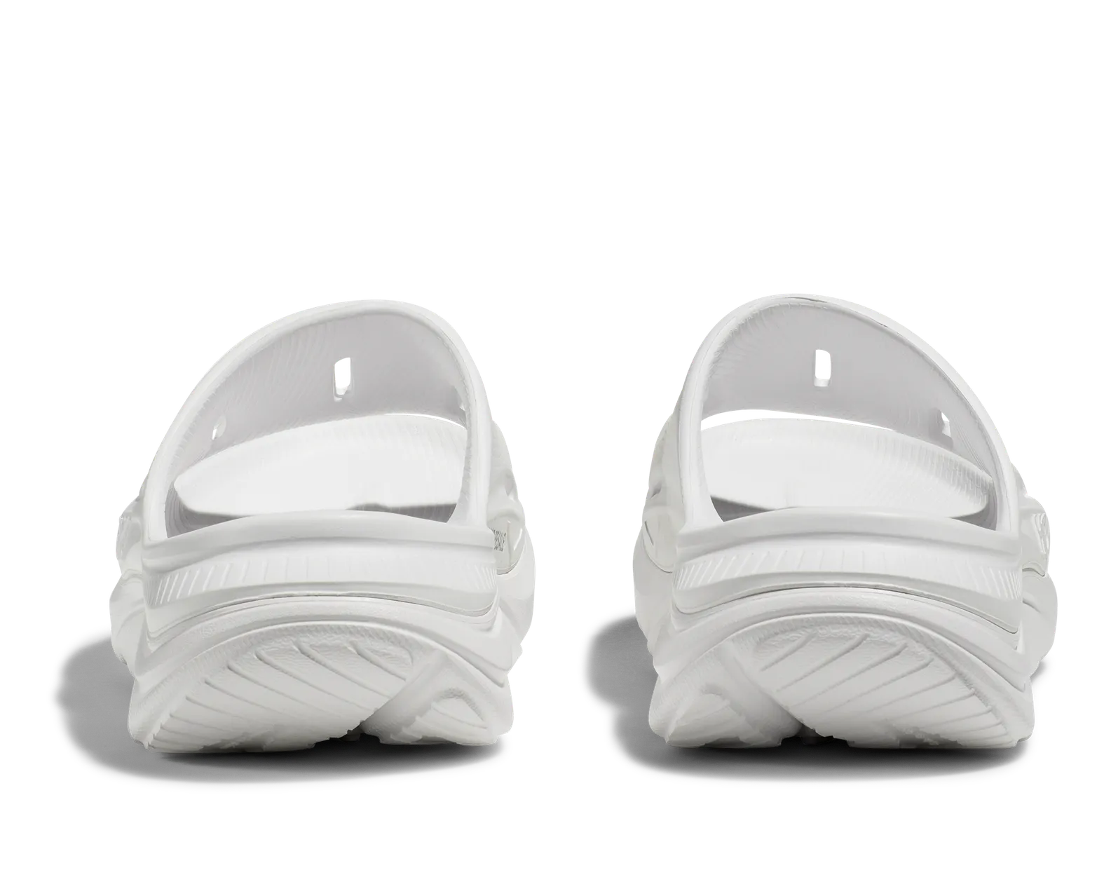 HOKA ALL GENDER ORA RECOVERY SLIDE 3 WHITE / WHITE