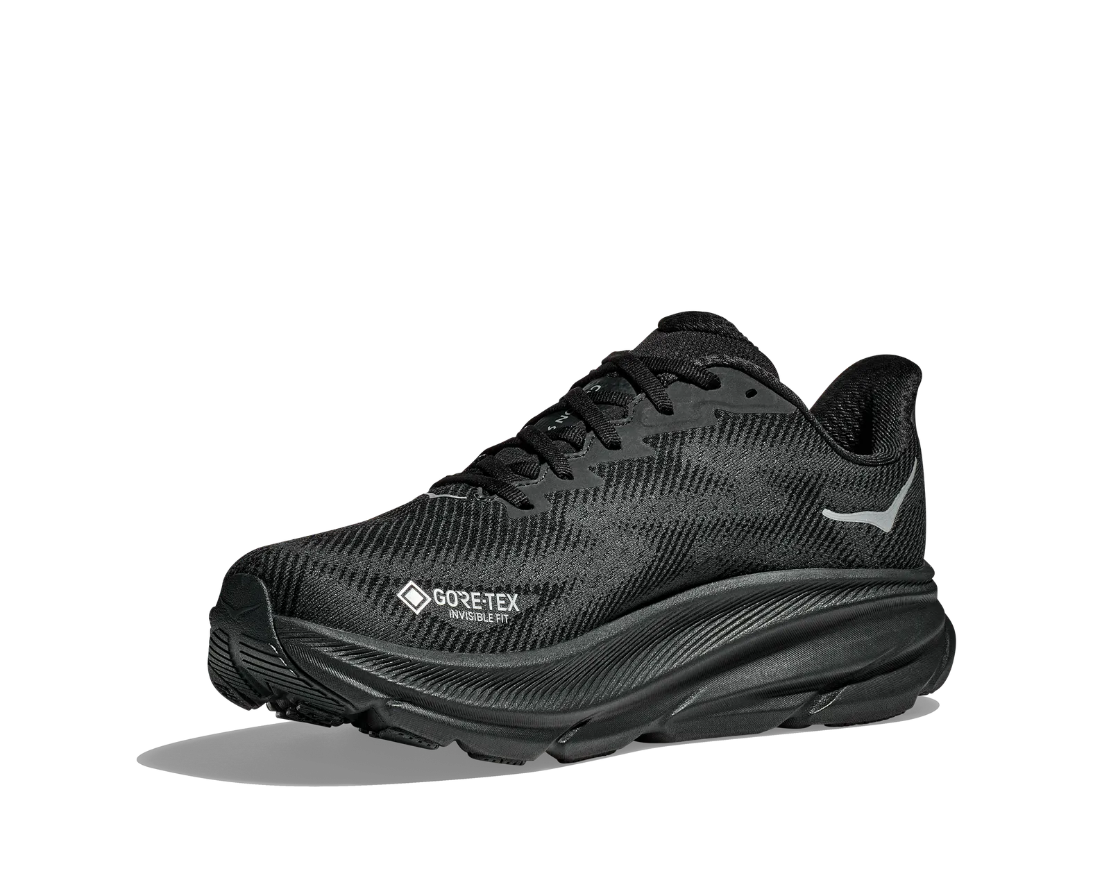 Hoka Men's CLIFTON 9 GTX BLACK / BLACK
