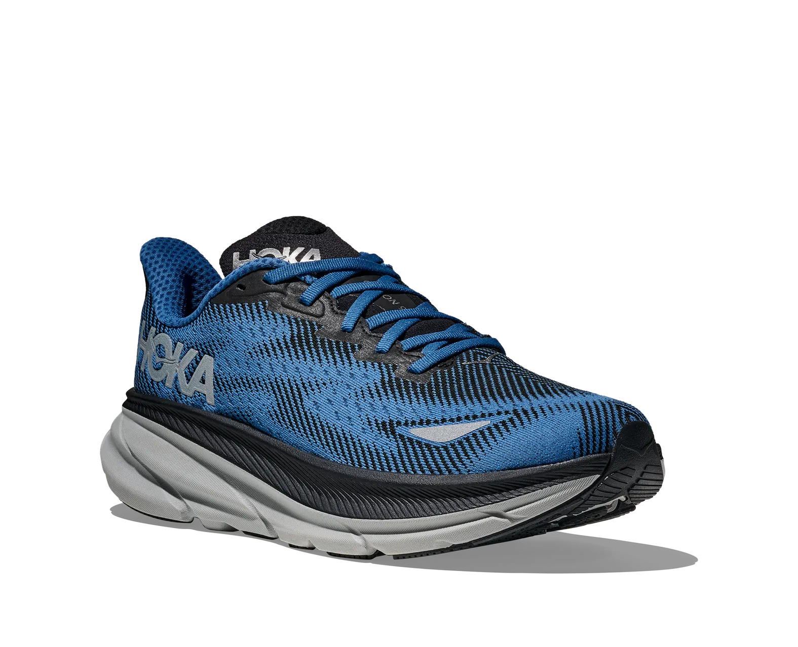 Hoka Men\'s Charcoal Athletic Shoes Hoka One One Gaviota Leather Charcoal / Tradewinds Running  main image 4