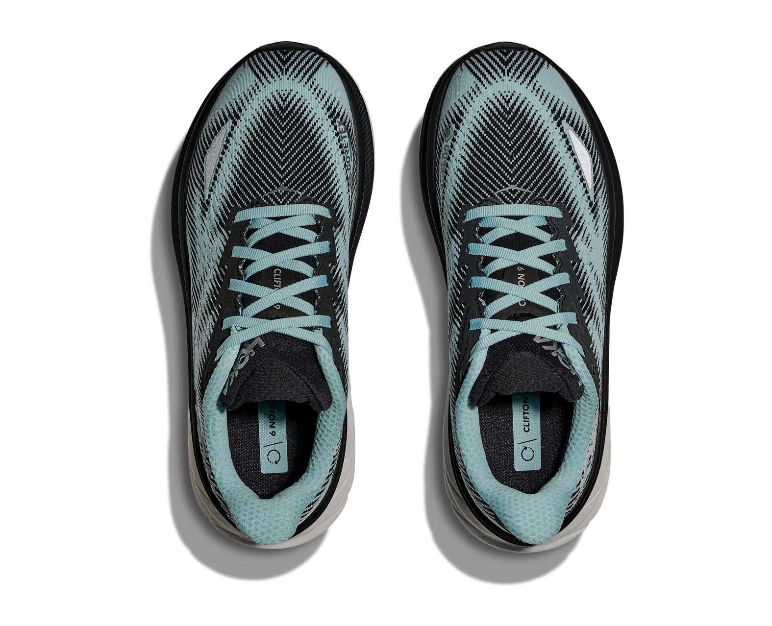 Hoka Women's CLIFTON 9 GTX BLACK / RAINDROP