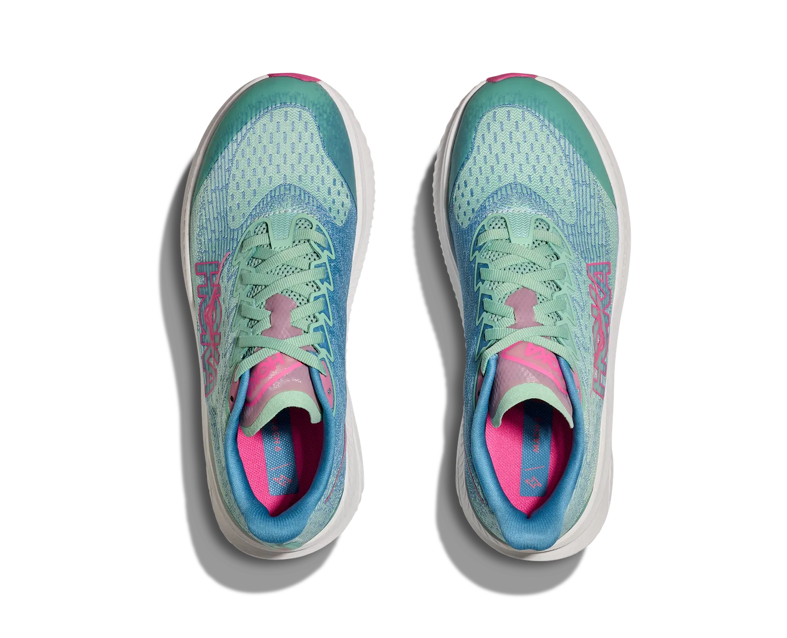 Hoka Big Kids Mach 6 Jadeite / Alpine Blue