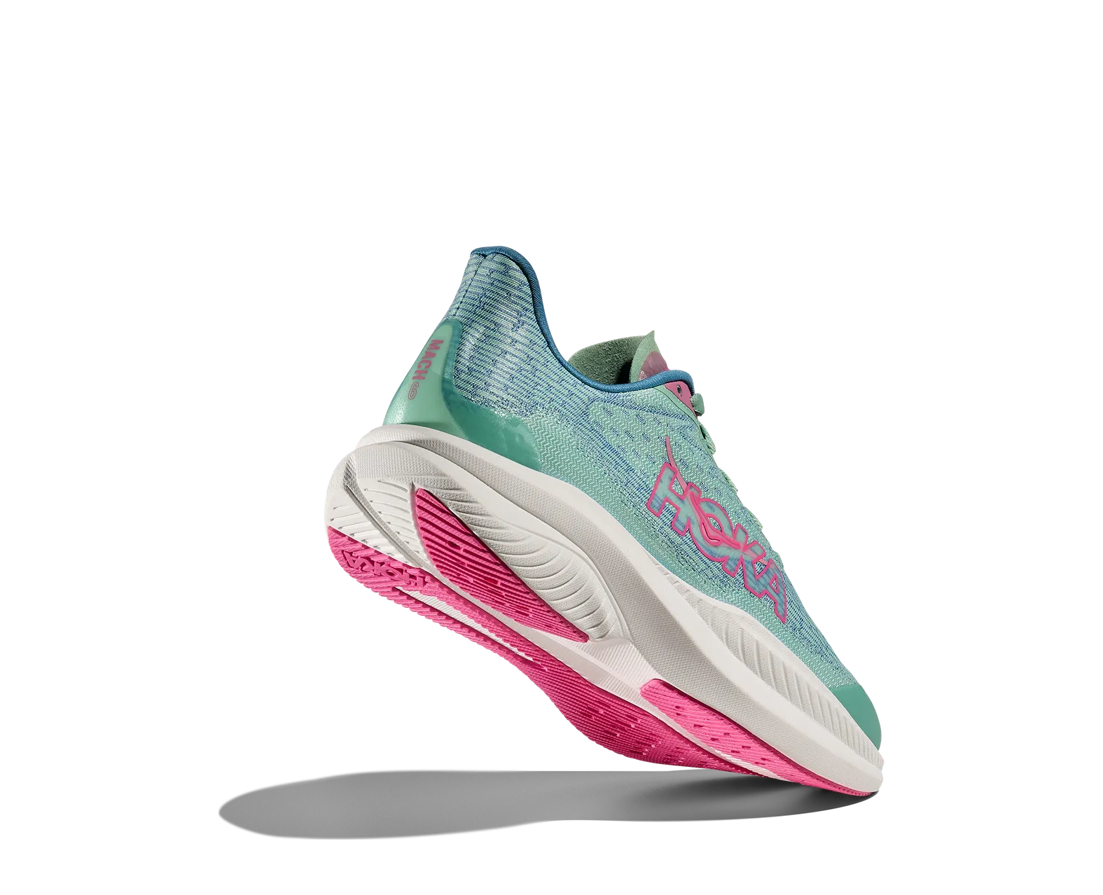 Hoka Big Kids Mach 6 Jadeite / Alpine Blue