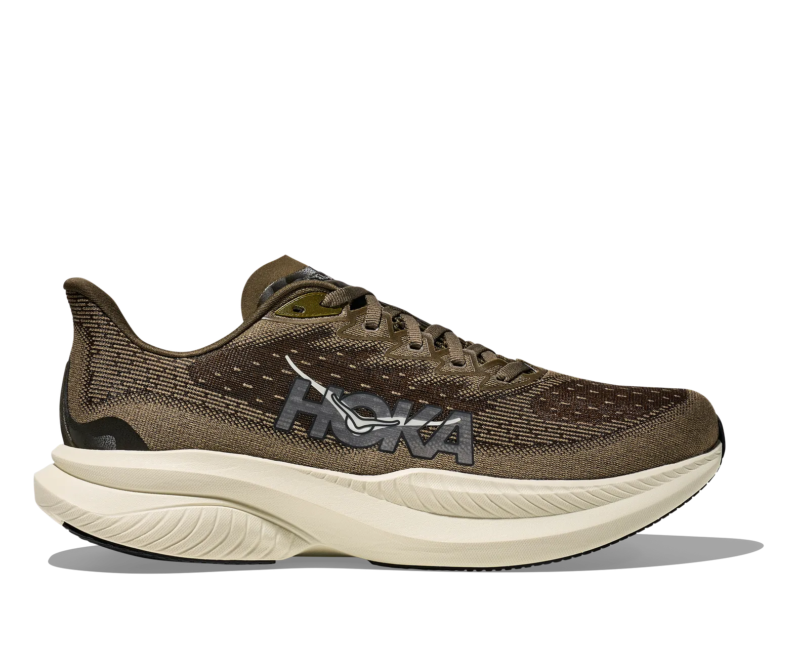Hoka Men's MACH 6 ANTIQUE OLIVE / TRUFFLE SALT