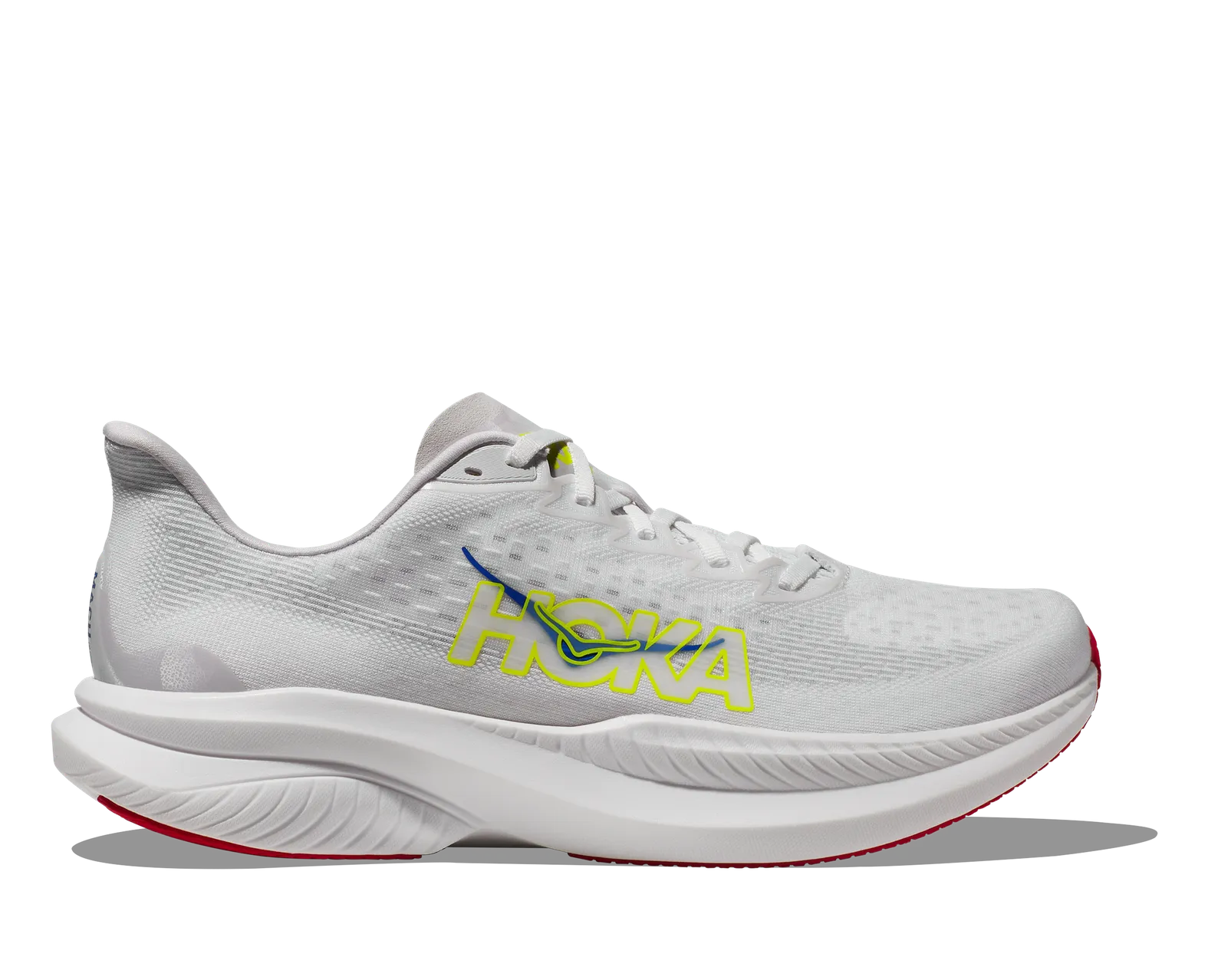 Hoka MEN'S MACH 6 WHT/NIMBUS CLOUD