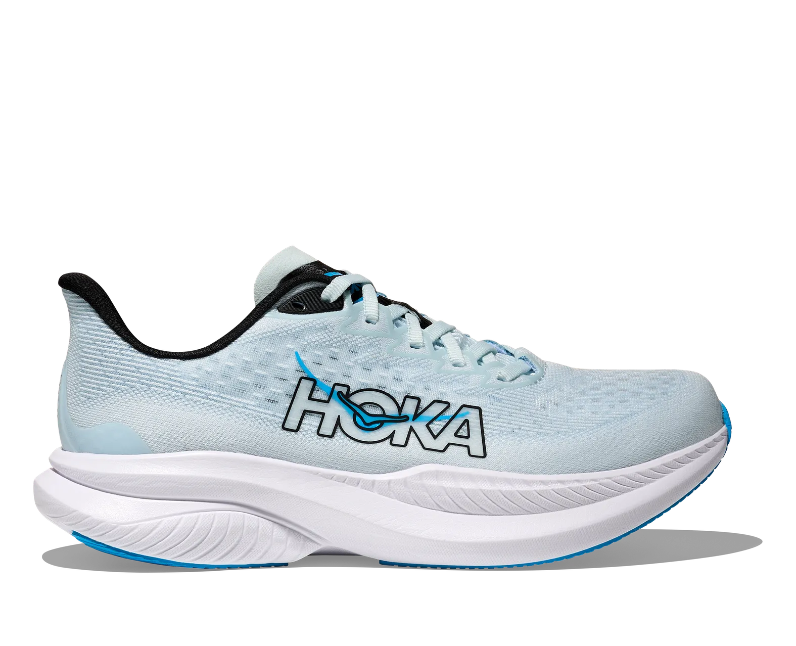 Hoka Women's MACH 6 Tundra Blue/Raindrop