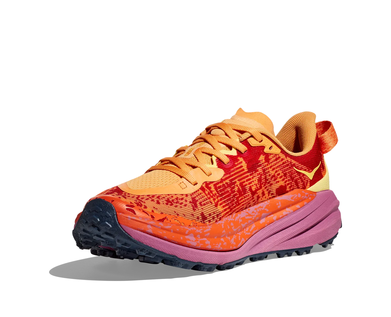 Hoka Men's SPEEDGOAT 6 WIDE SRBT Sherbet/BeetRoot
