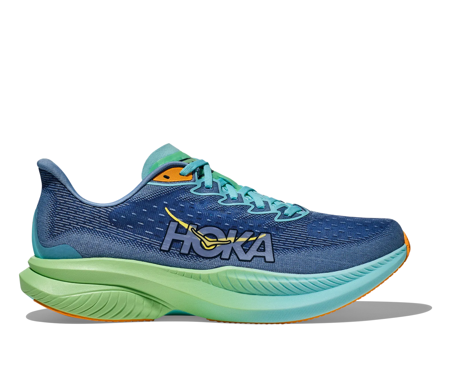 Hoka One One Wide Mach 6 Men’s Shoes Cut in half: Hoka Mach 6 Review | RunRepeat main image 3
