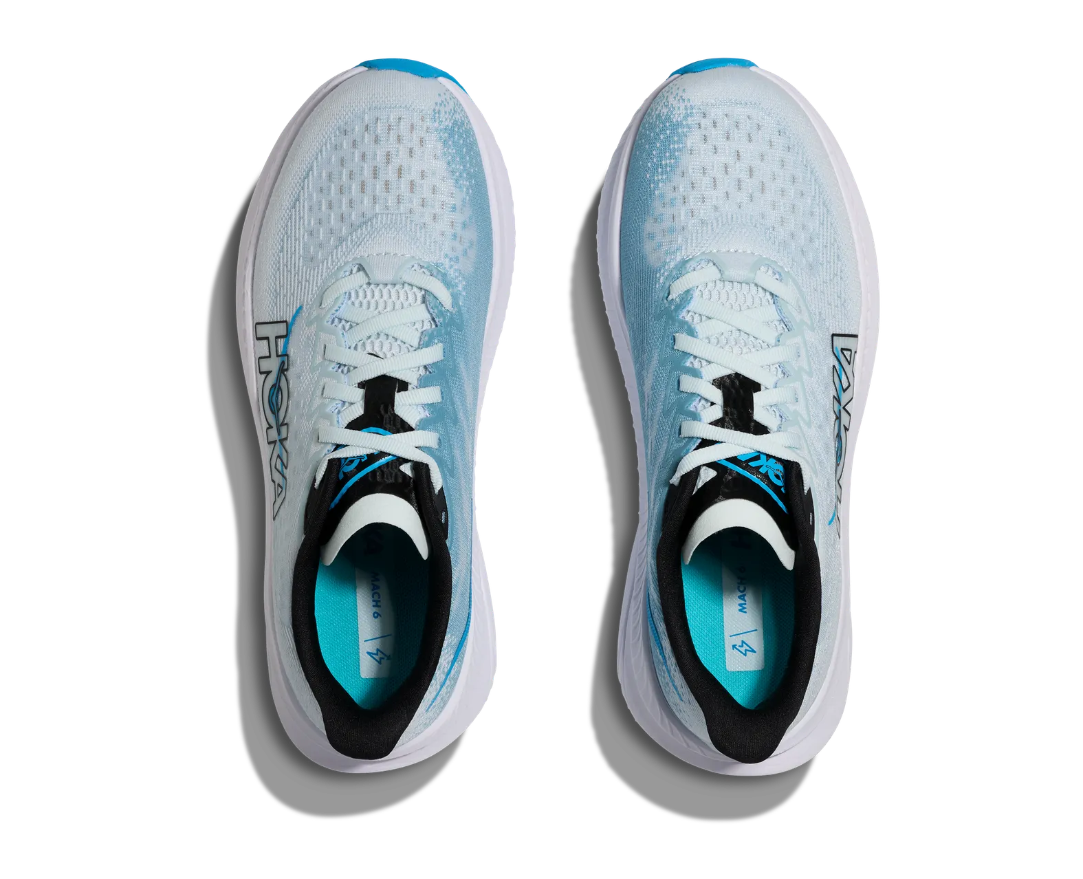 HOKA Women's MACH 6 TUNDRA BLUE / RAINDROP