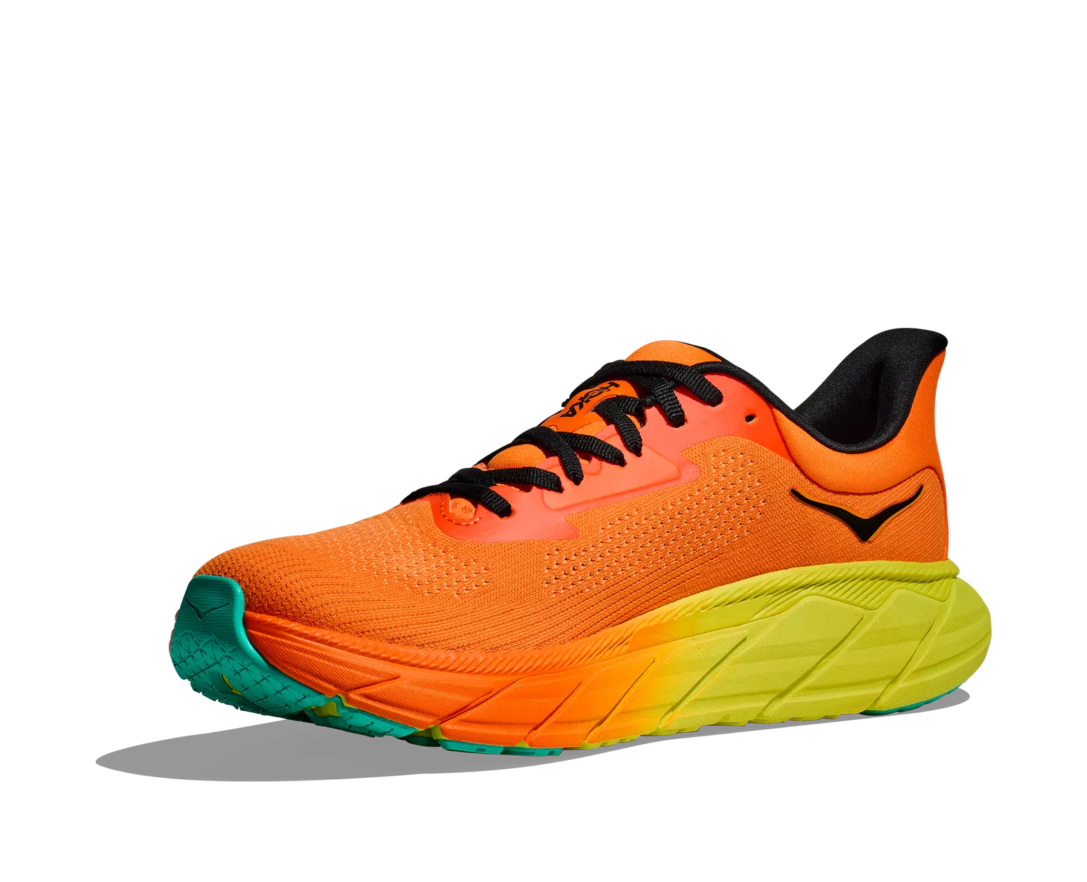 Hoka Men's Arahi 7 Electric Tangerine/Black