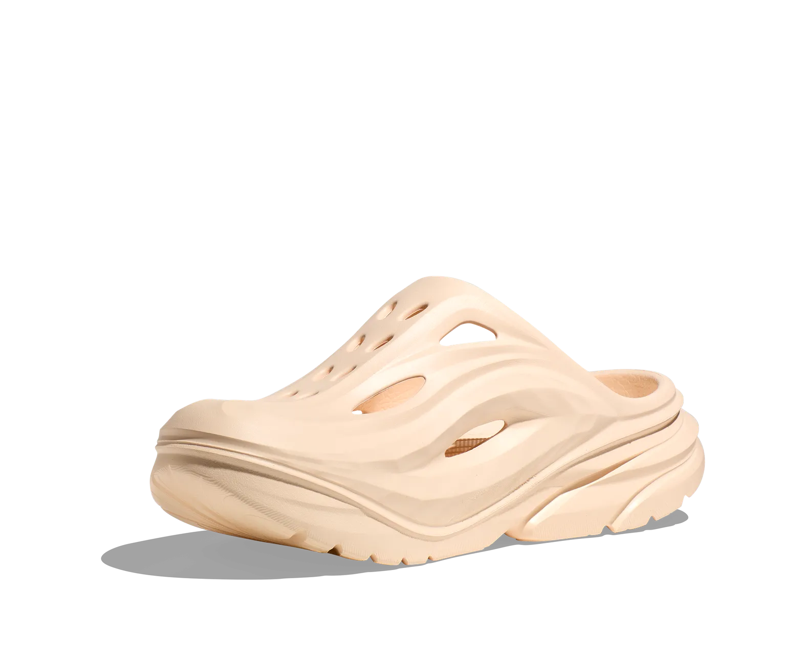 HOKA All Gender ORA RECOVERY MULE VANILLA / VANILLA