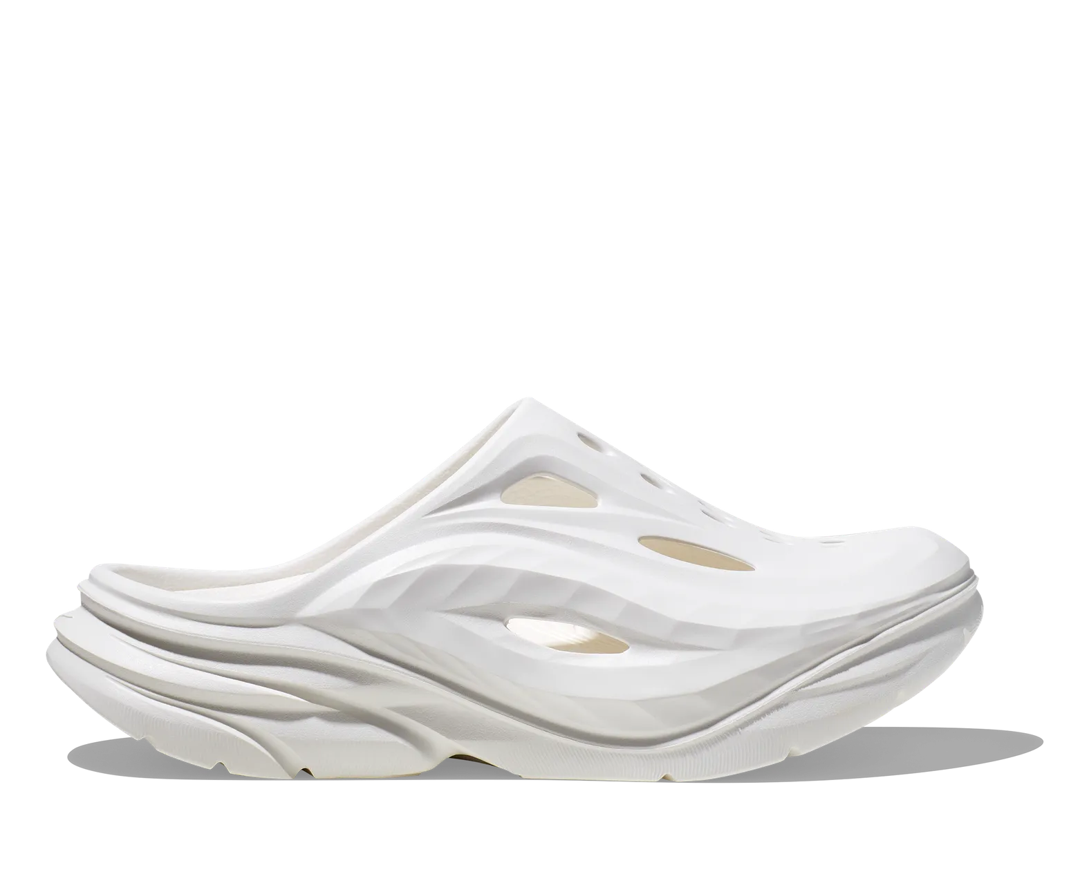 Hoka All Gender Ora Recovery Mule White/White