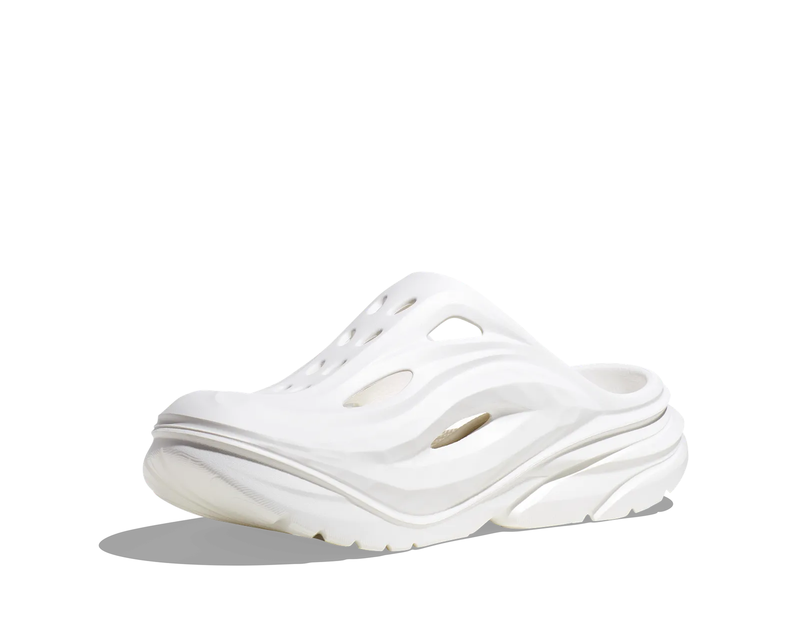Hoka All Gender Ora Recovery Mule White/White