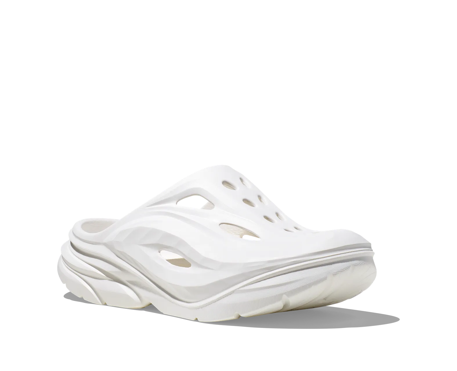 Hoka All Gender ORA RECOVERY MULE WHITE / WHITE