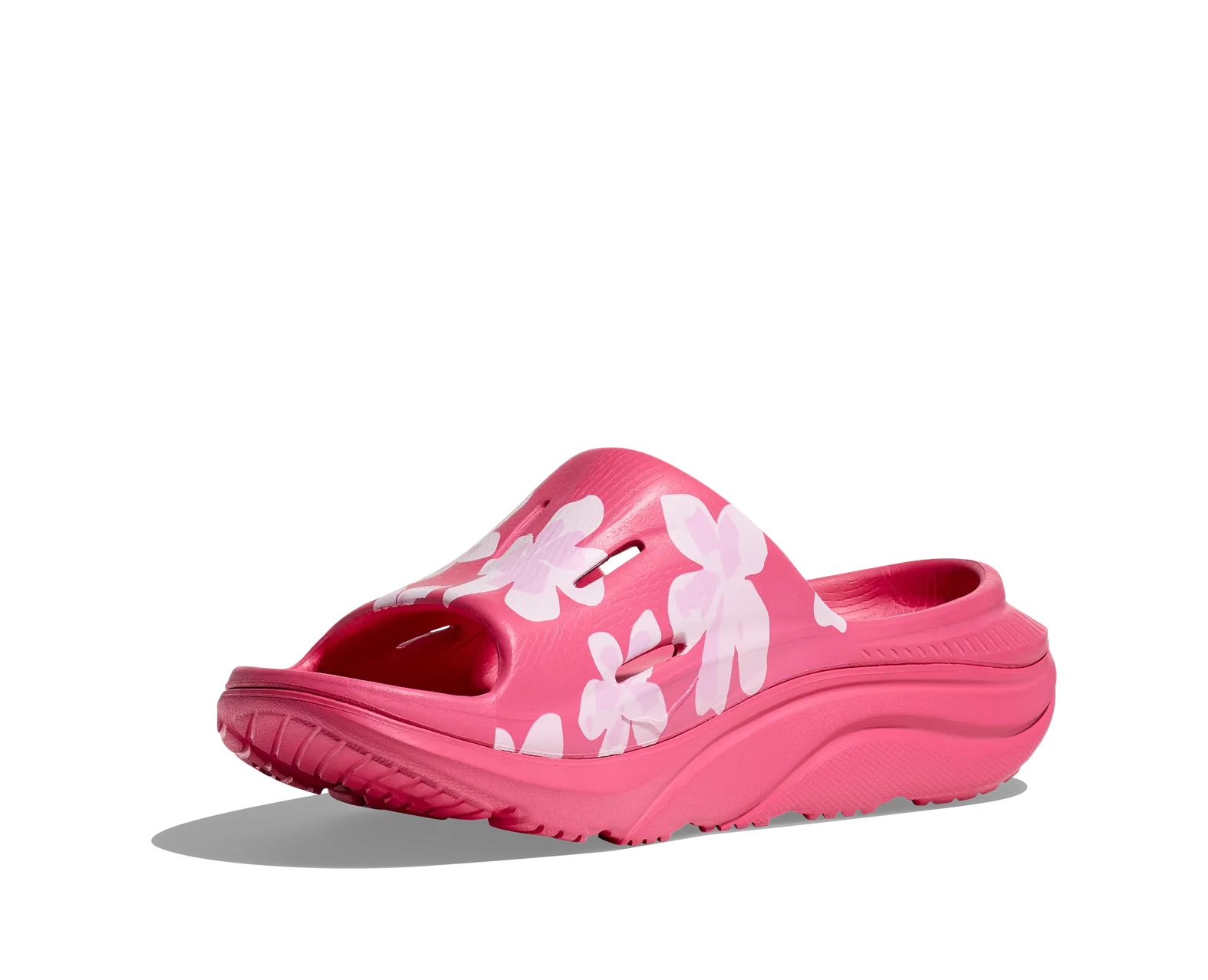 HOKA All Gender Vibrant Bloom Ora Slide 3 SORBET / SORBET