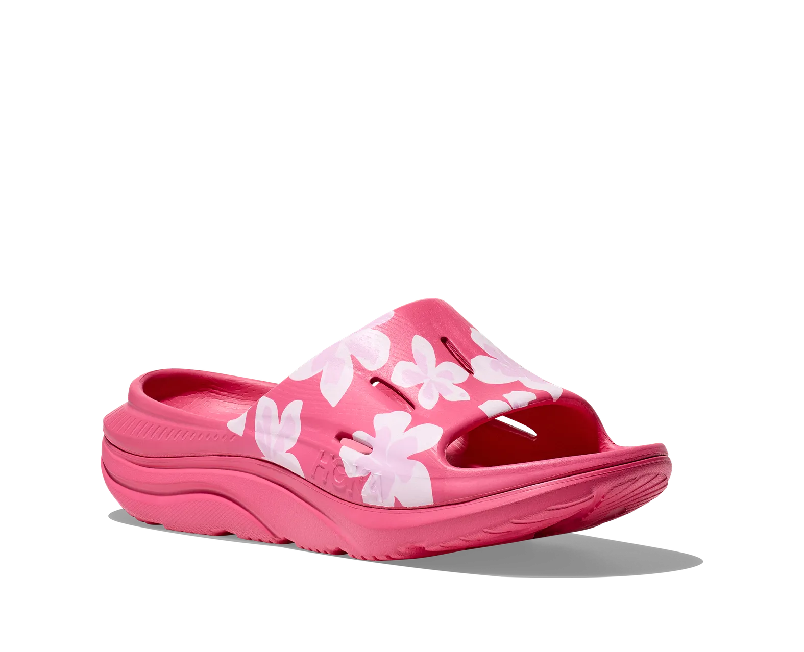 HOKA All Gender Vibrant Bloom Ora Slide 3 SORBET / SORBET