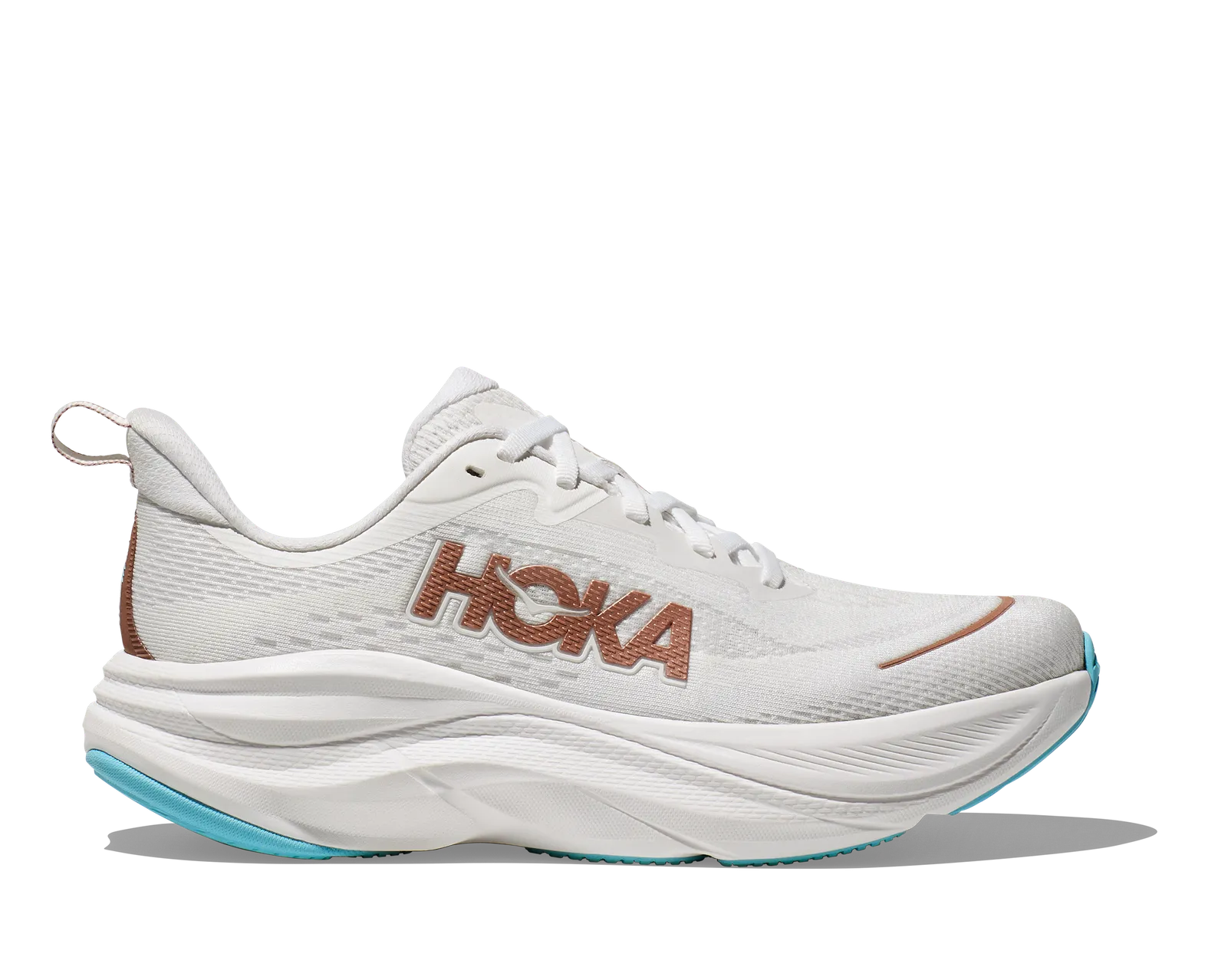 HOKA Women's Skyflow Frost/Rose Gold
