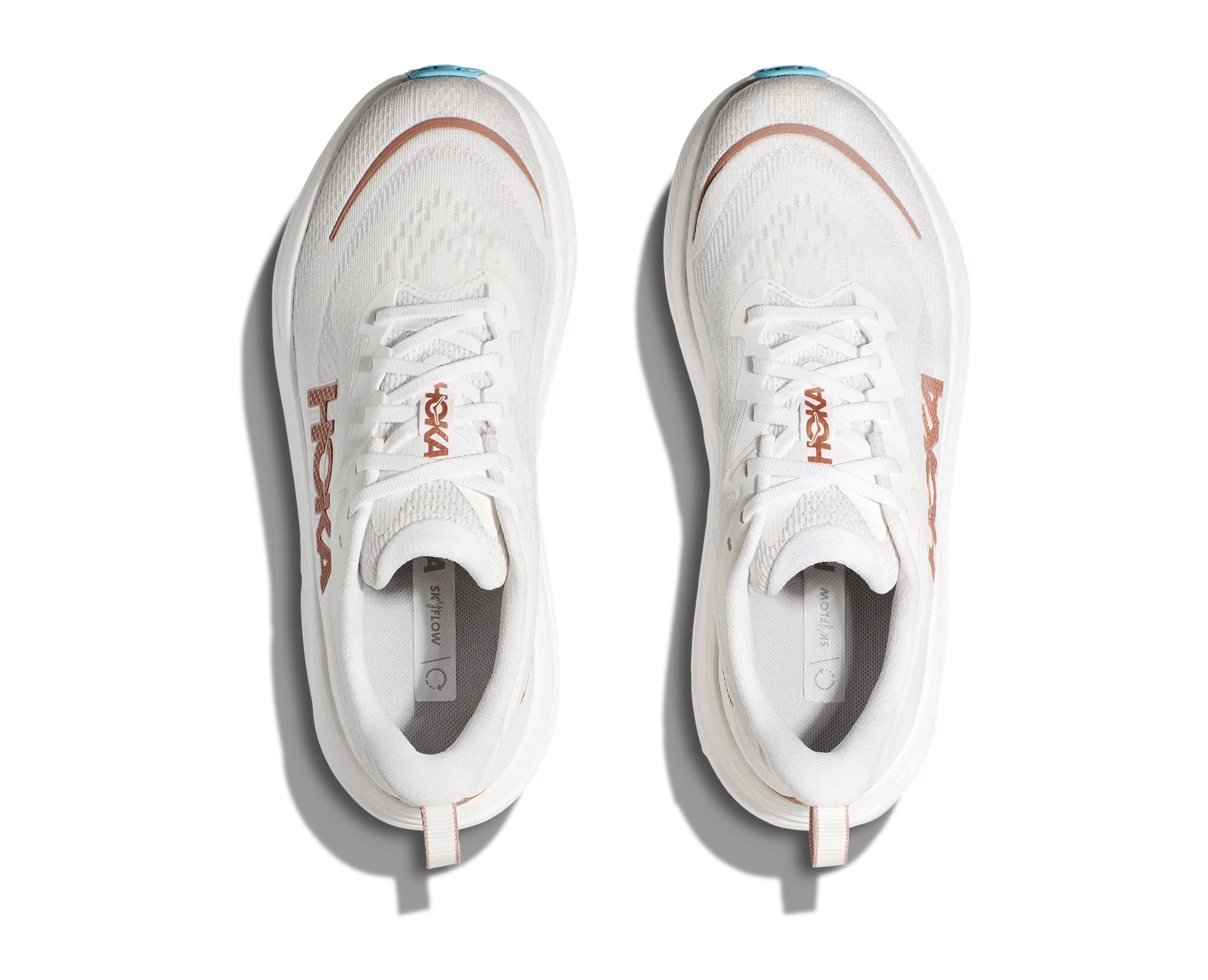 HOKA Women's Skyflow Frost/Rose Gold