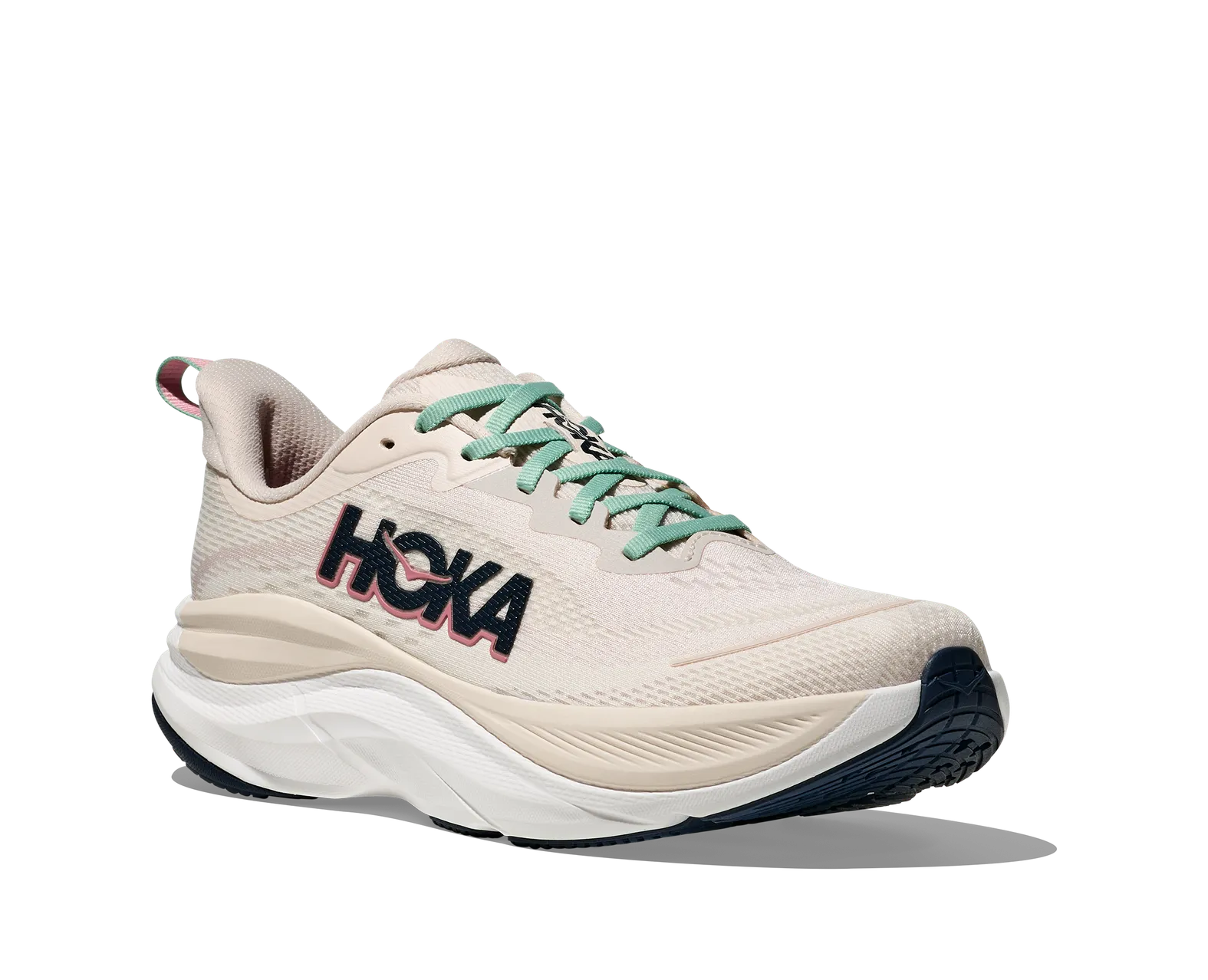 HOKA Women's SKYFLOW ROSE CREAM / ALABASTER