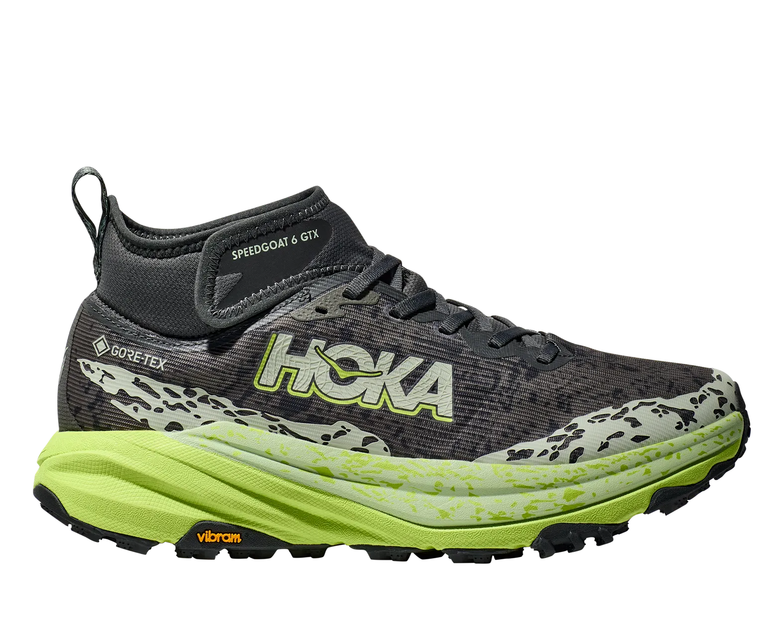 Hoka Men's SPEEDGOAT 6 MID GTX OUTER ORBIT / LETTUCE