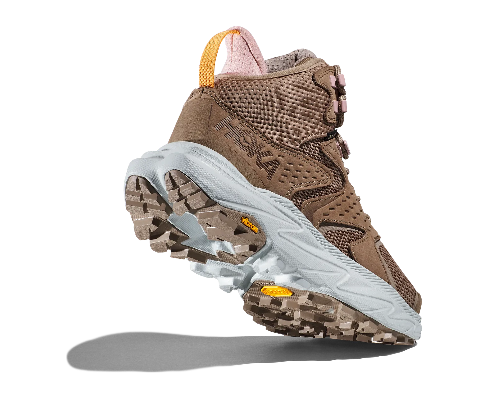 anna  Hoka Women's ANACAPA 2 MID GTX WIDE DUNE / ICE FLOW