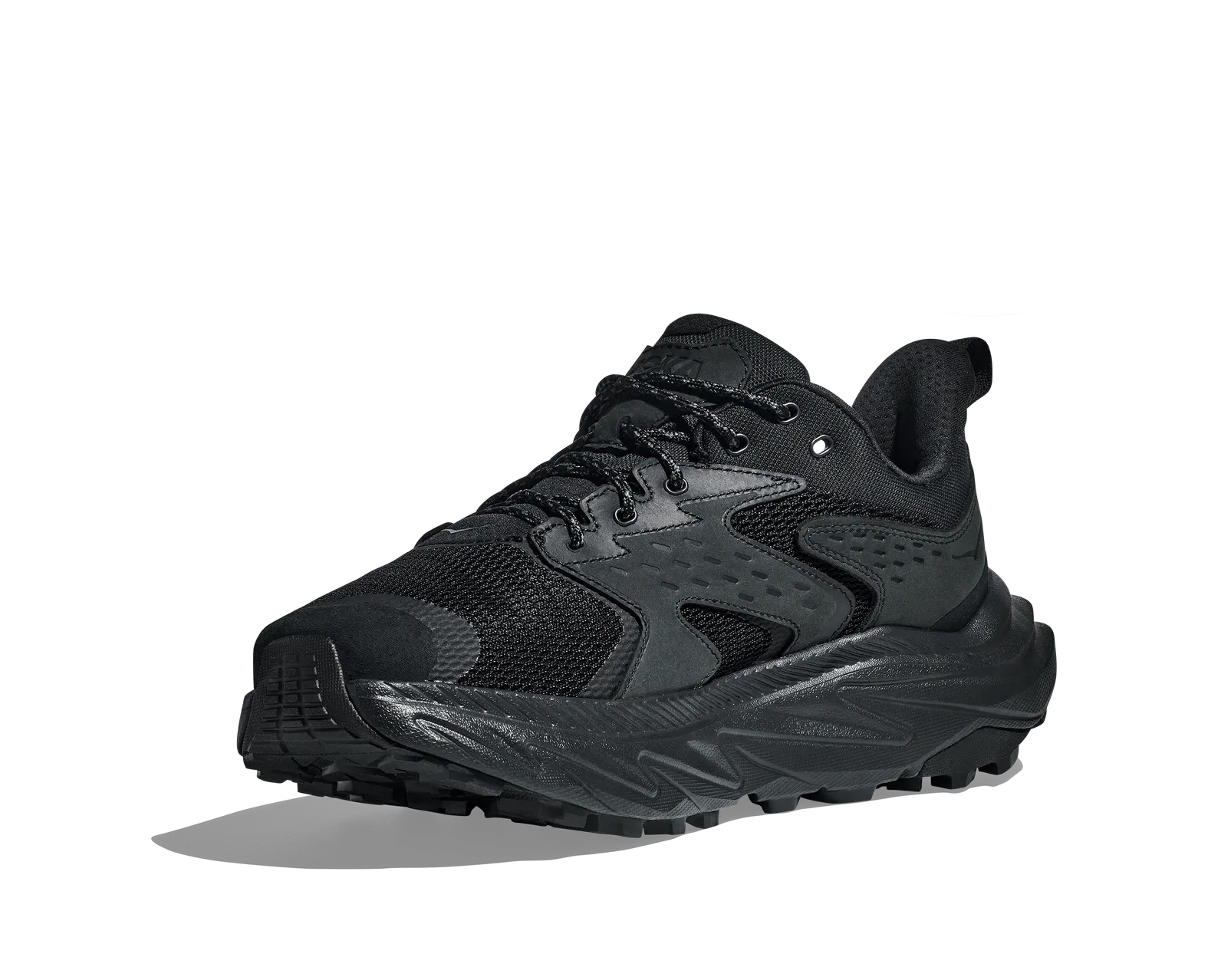 HOKA Men's ANACAPA 2 LOW GTX WIDE BLACK / BLACK