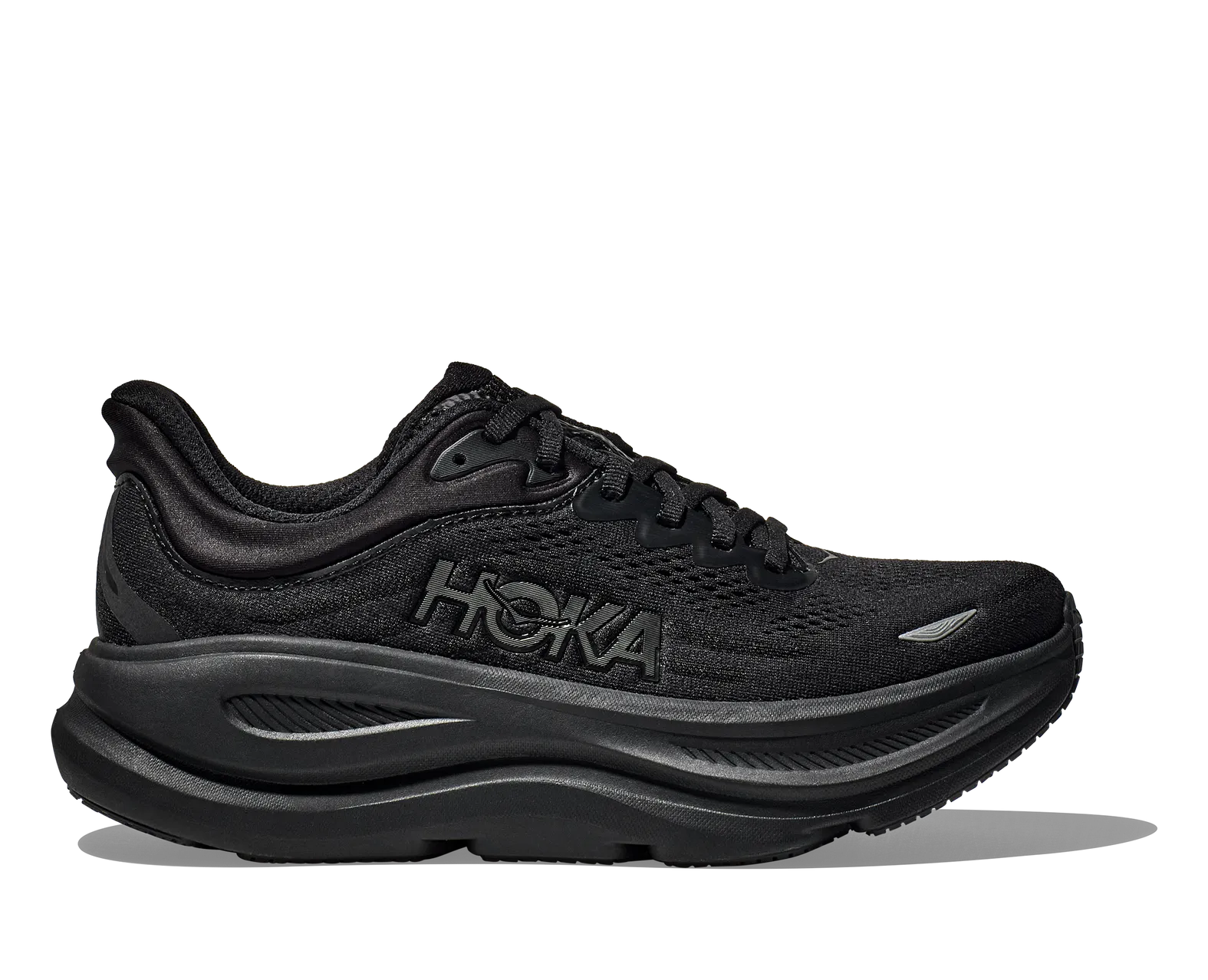 HOKA ONE ONE Women's BONDI 9 WIDE BLACK/BLACK