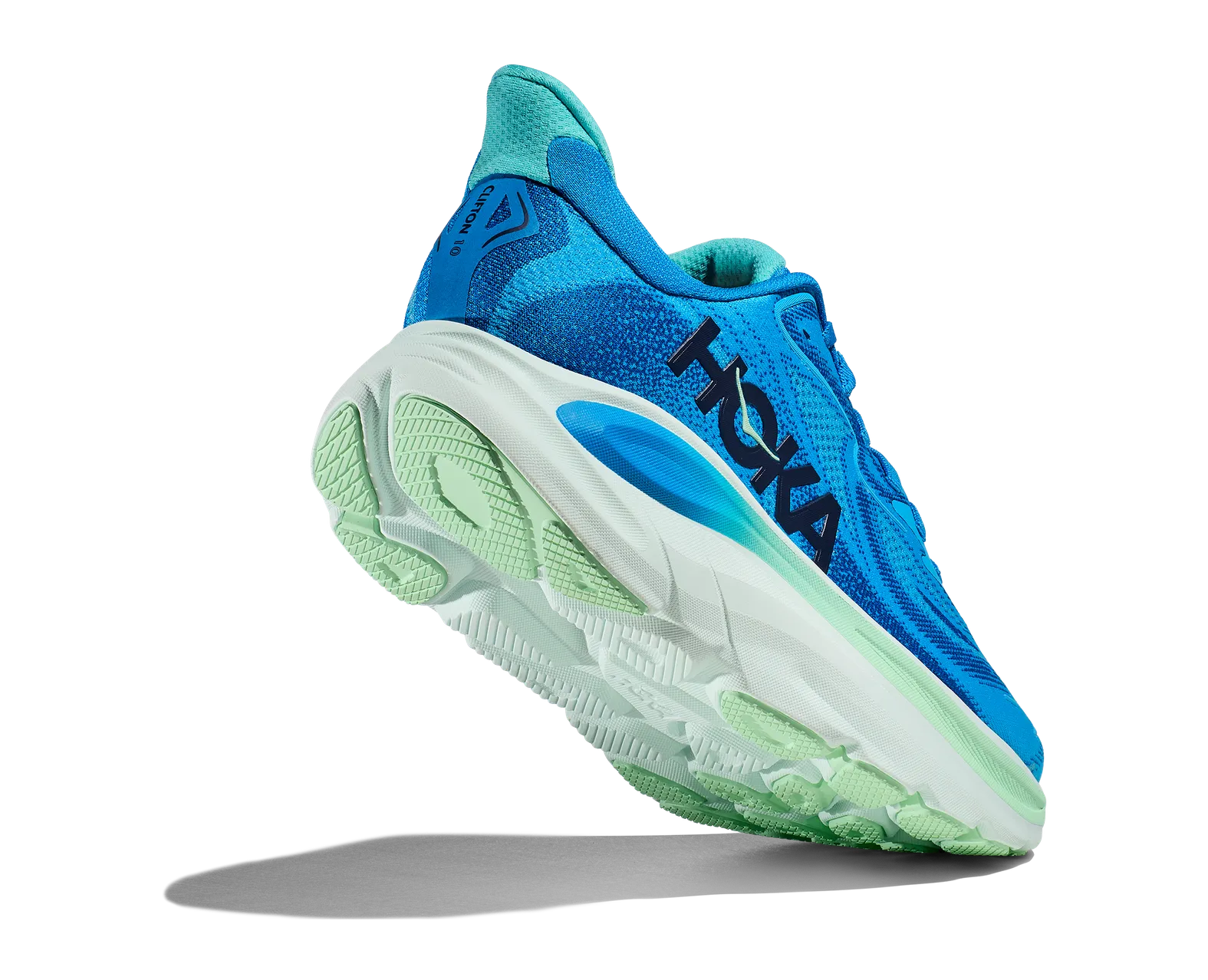 Hoka Men's Clifton 10 Wide Hoka Blue/Skyward Blue