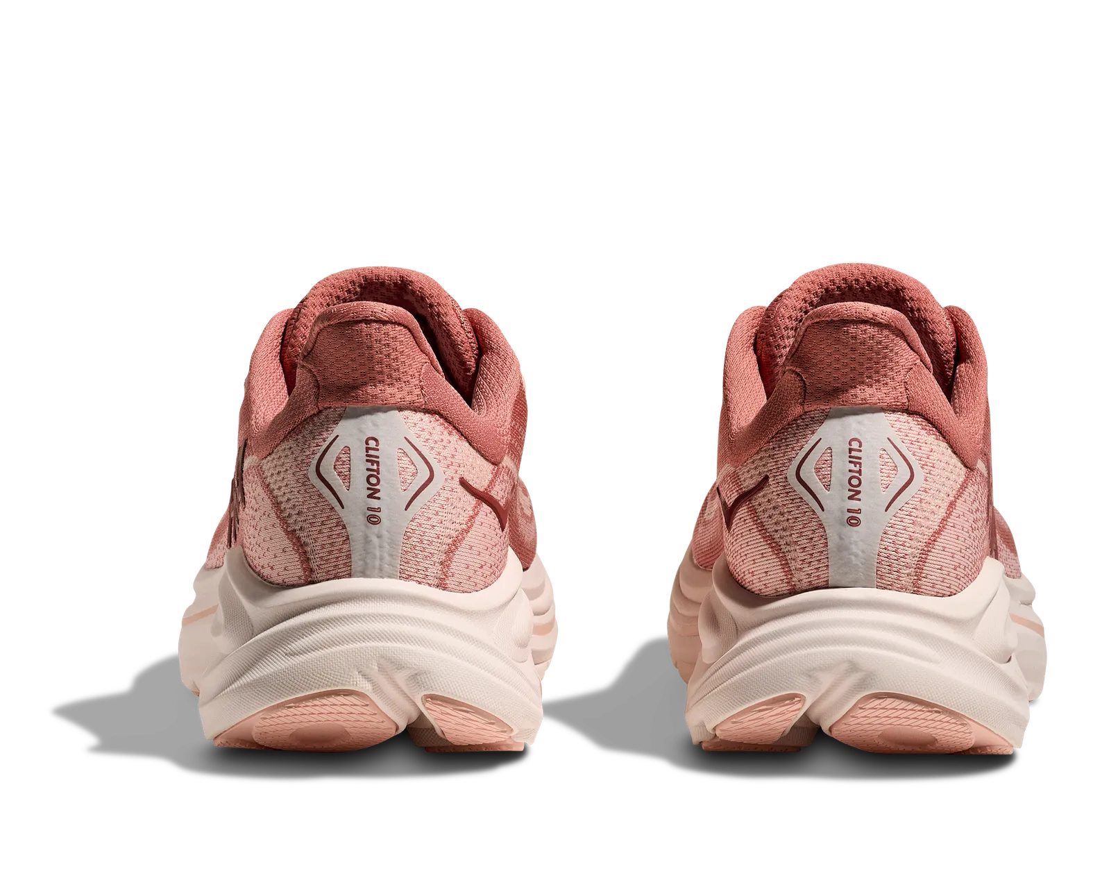 Hoka Women's Clifton 10 (Wide) Blush / Rose Latte