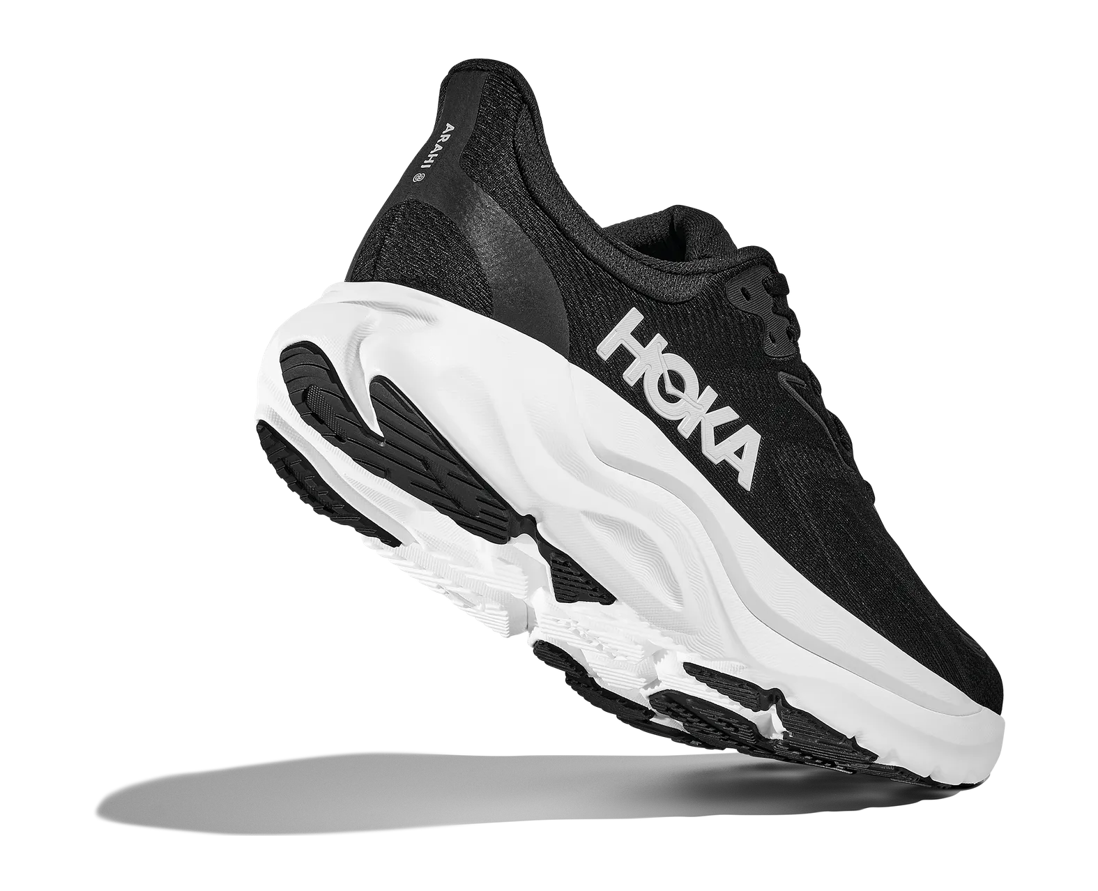Hoka Men's ARAHI 8 BLACK / WHITE