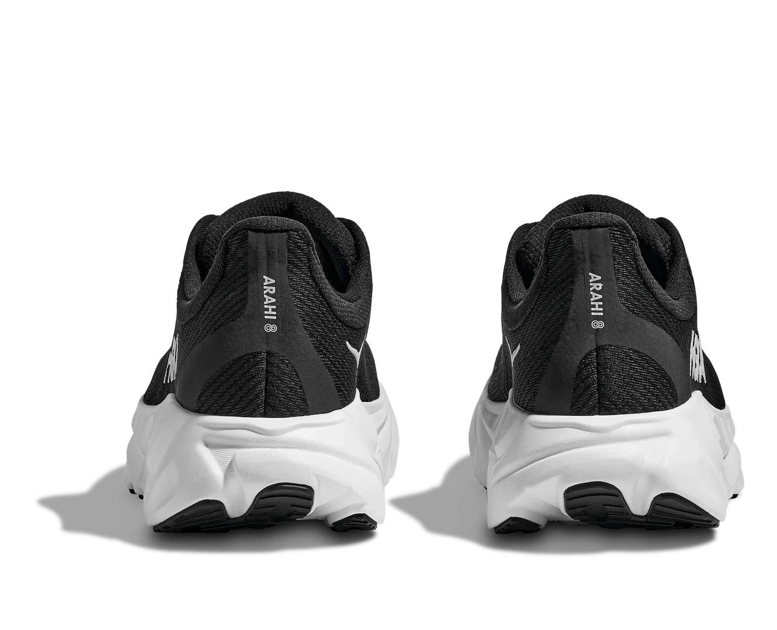 Hoka Men's ARAHI 8 BLACK / WHITE