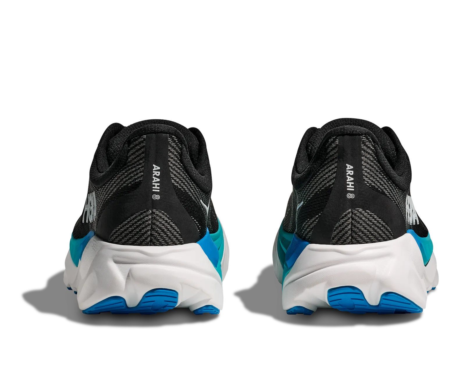 HOKA Men's ARAHI 8 WIDE BLACK / SKYWARD BLUE