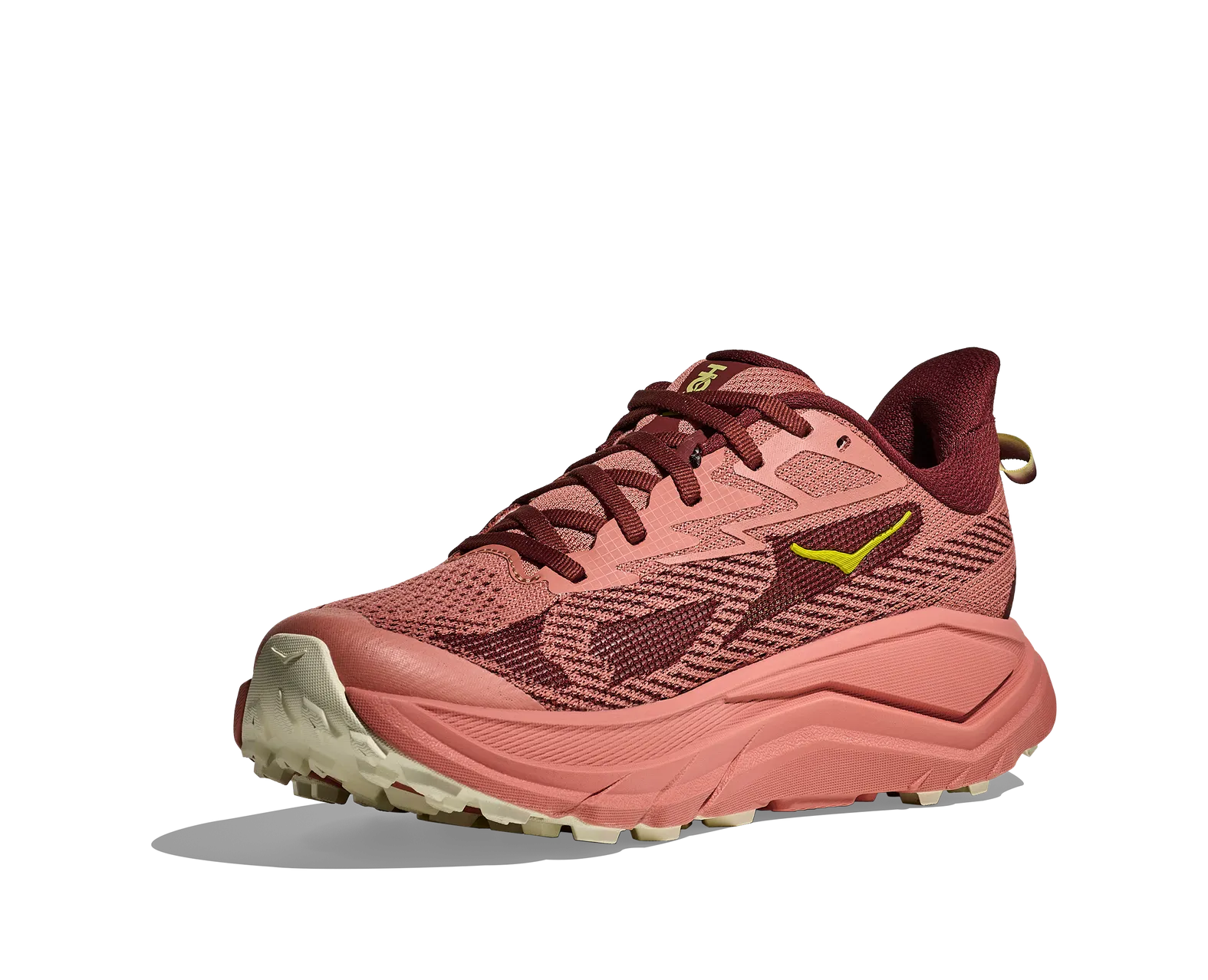 HOKA Women's CHALLENGER 8 BLUSH / DARK CEDAR