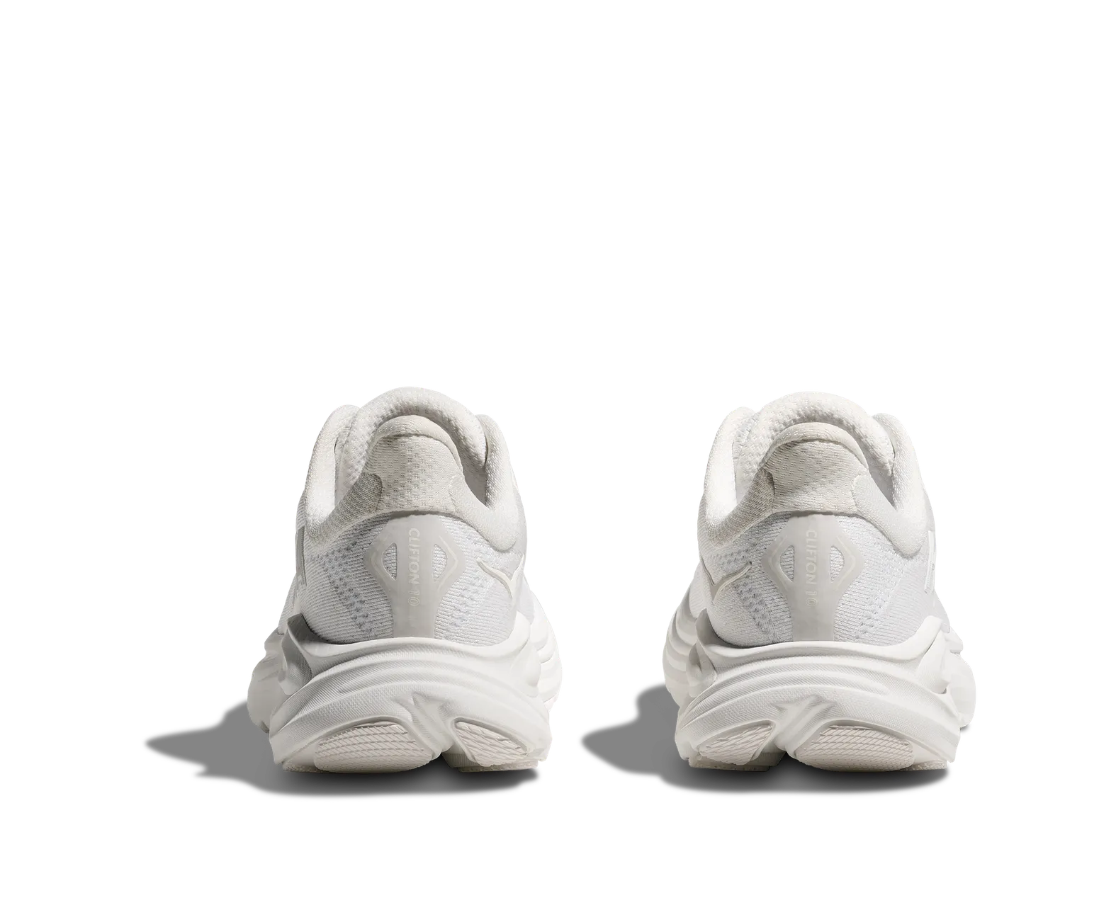 HOKA Youth CLIFTON 10 BIG KIDS WHITE / WHITE