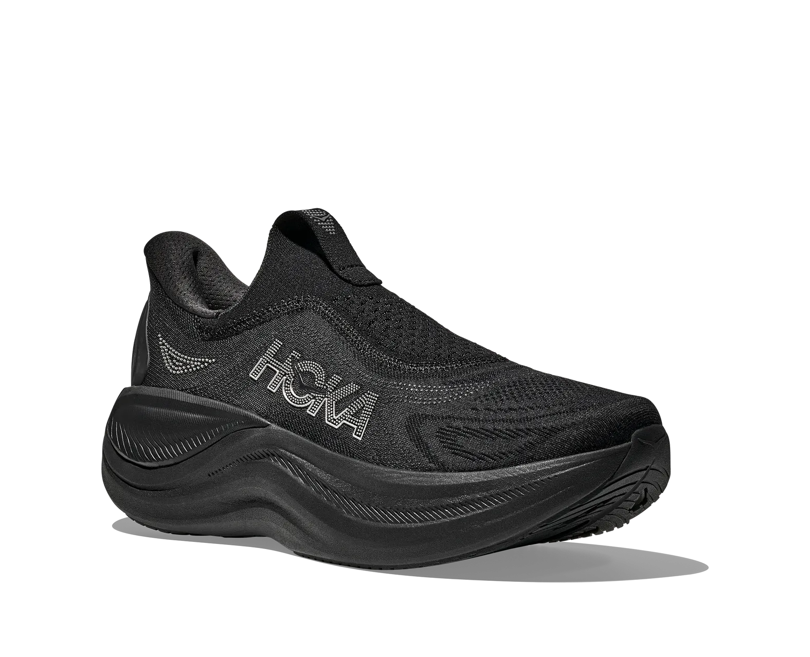 Hoka Men's SKYWARD LACELESS Black/Black
