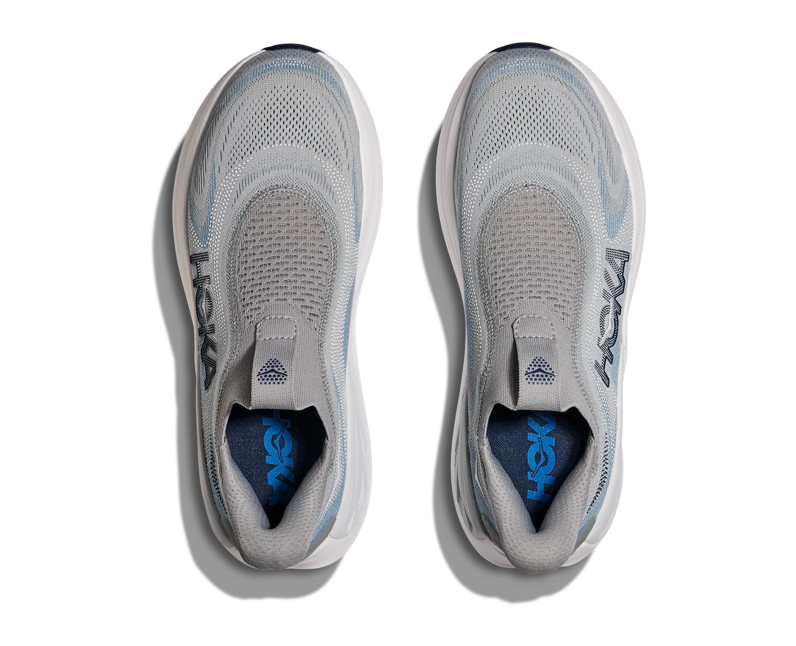 Hoka Men's Skyward Laceless Stardust / Stellar Grey