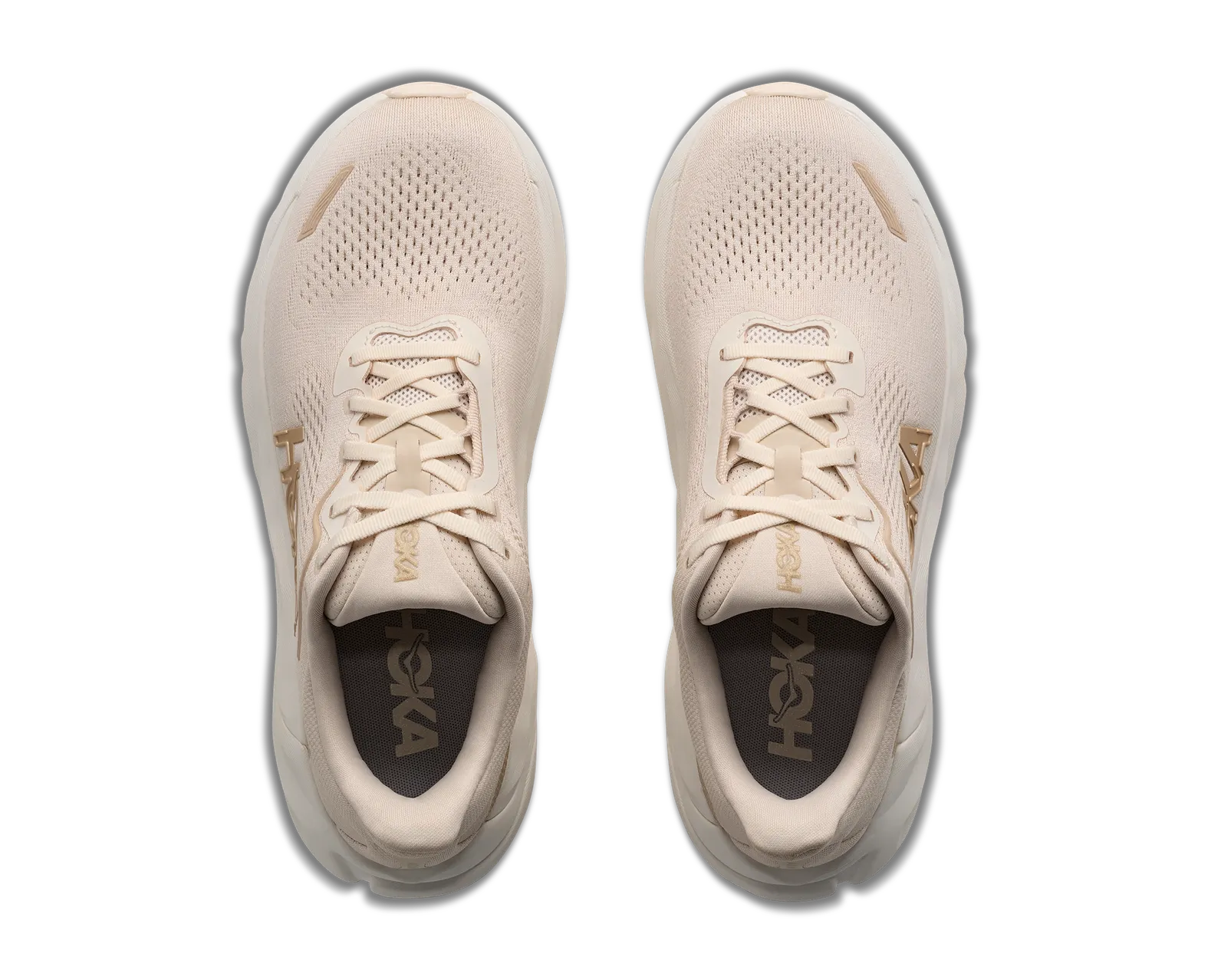 AYUK　ベージュ Hoka Women's Arahi 9 ALABASTER / OAT MILK