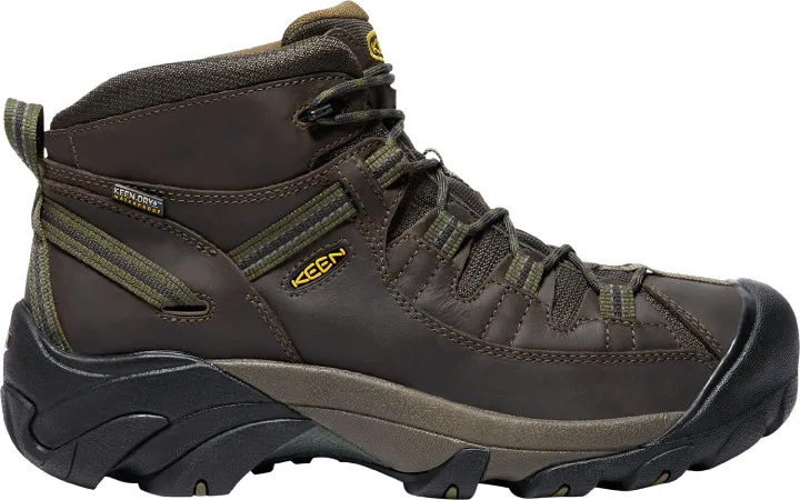 Keen Men's Targhee II Mid Waterproof Canteen / Dark Olive