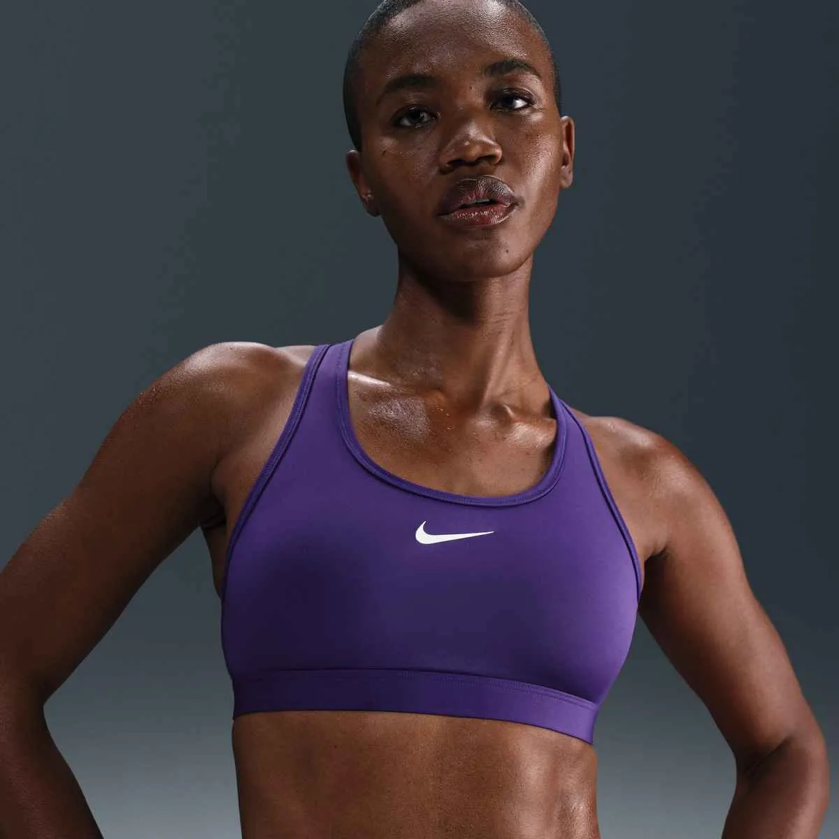 nike training favourites bra in purple