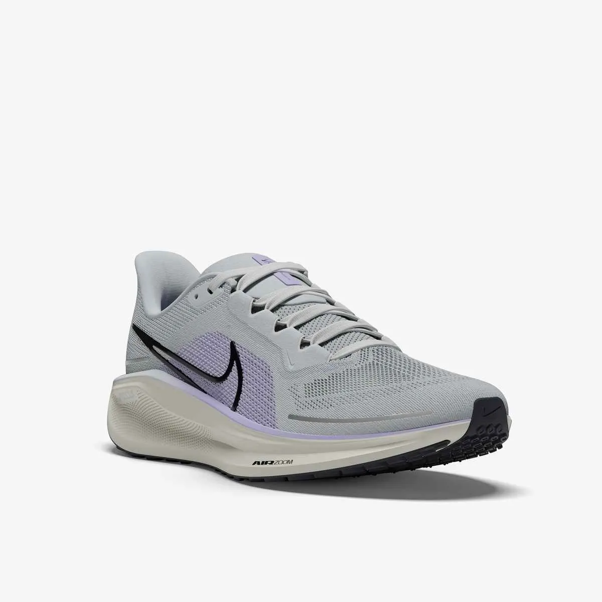 Nike Women's Pegasus 41 Pure Platinum/Black-Lilac Bloom