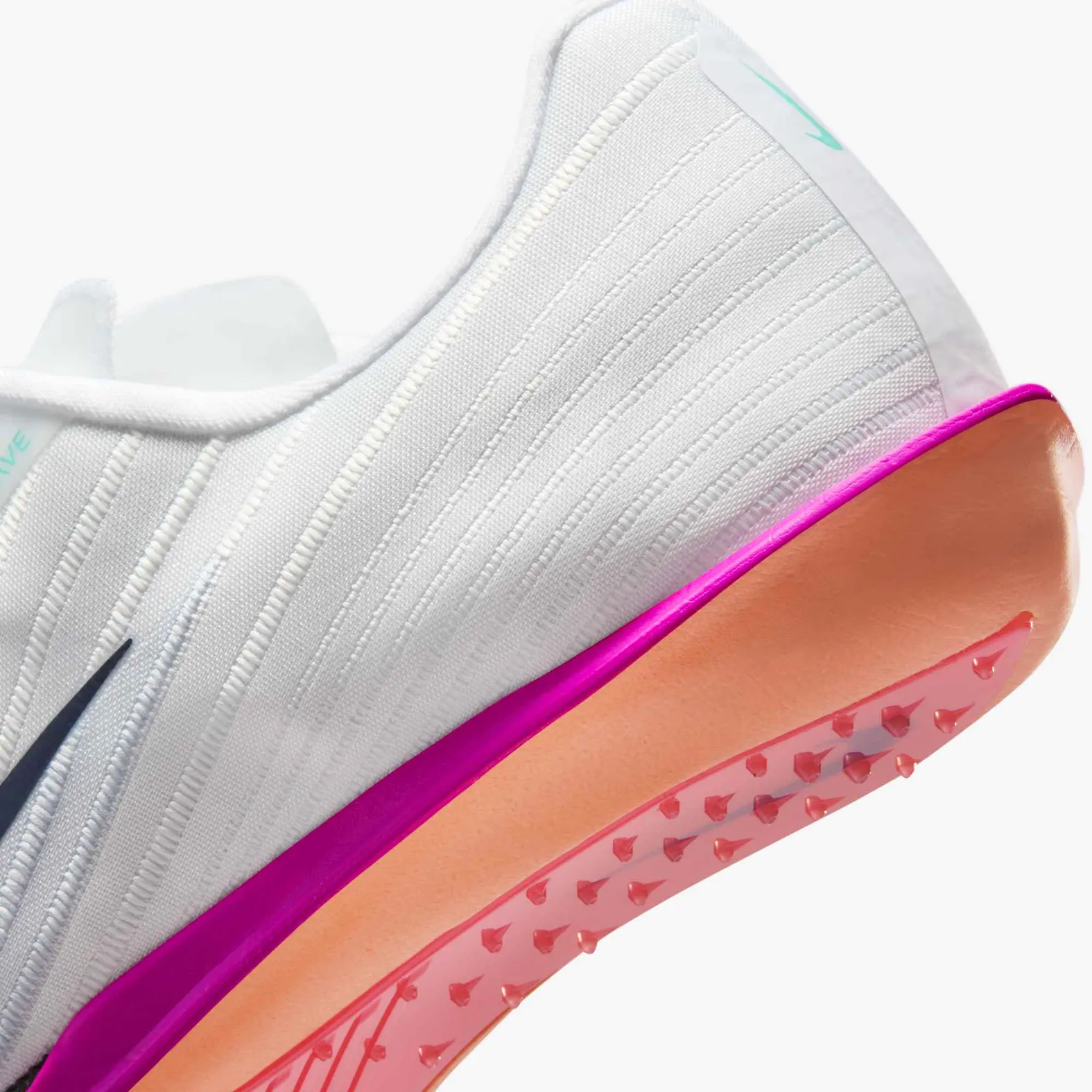 Nike Maxfly 2 100 White/ObsidianBrightCrimsonHyperTurq