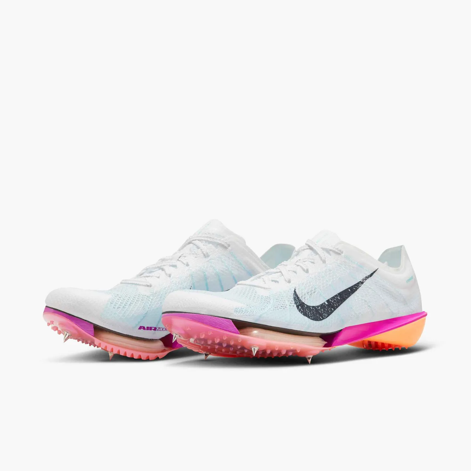 Nike Zoom Victory 2 Spike - White/Obsidian/Bright Crimson/Fire Pink