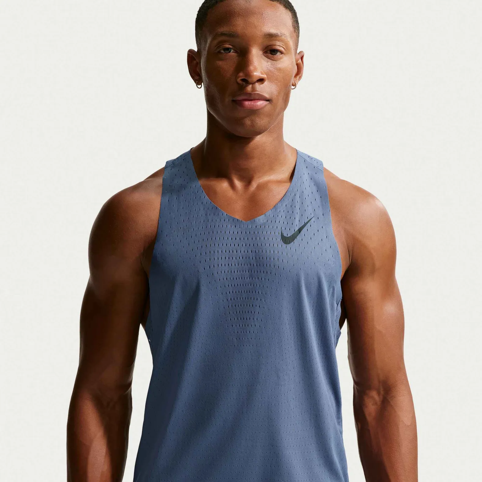 Nike M AEROSWIFT SINGLET Diffused Blue