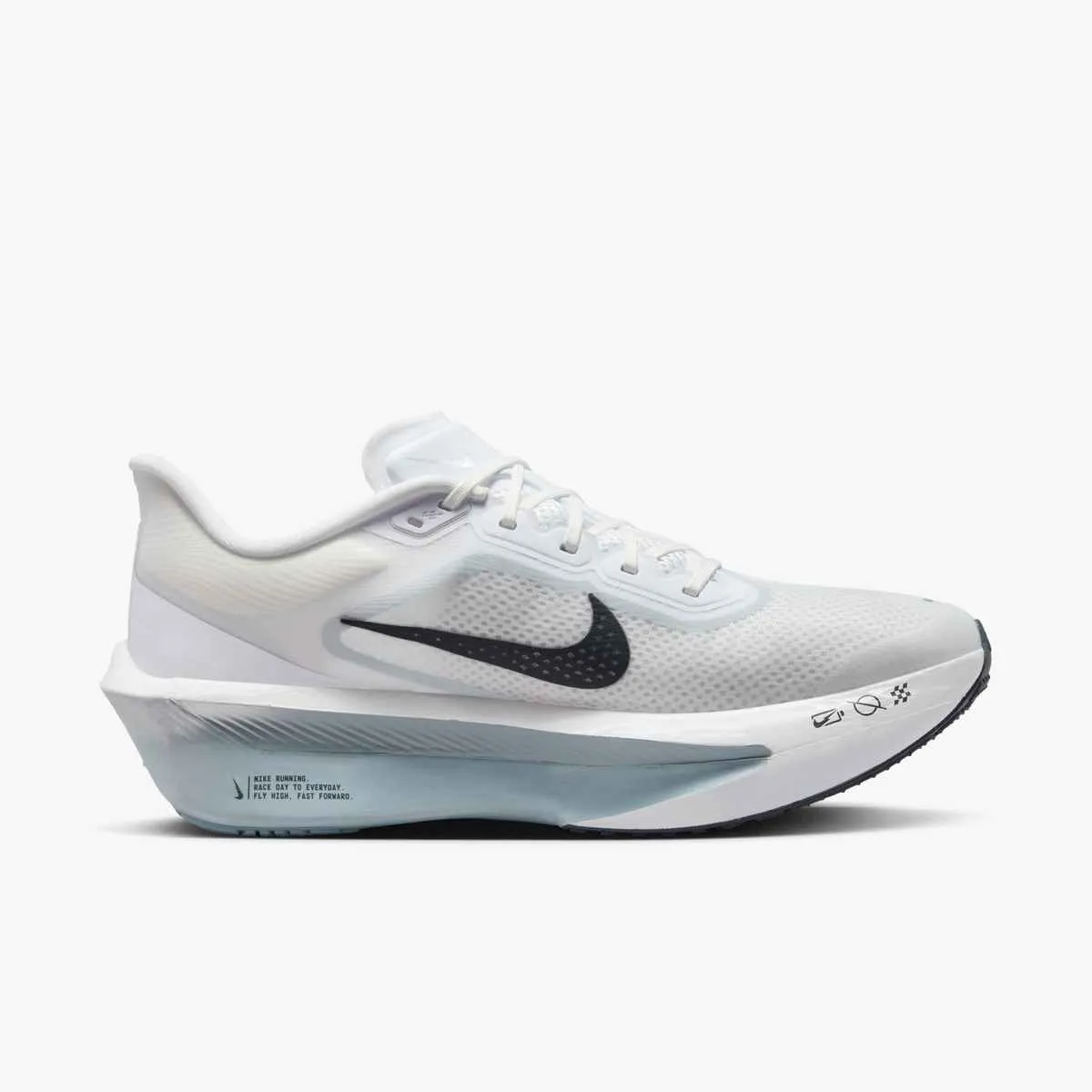 Nike Men's Zoom Fly 6 WHITE/GRIDIRON-PURE PLATINUM