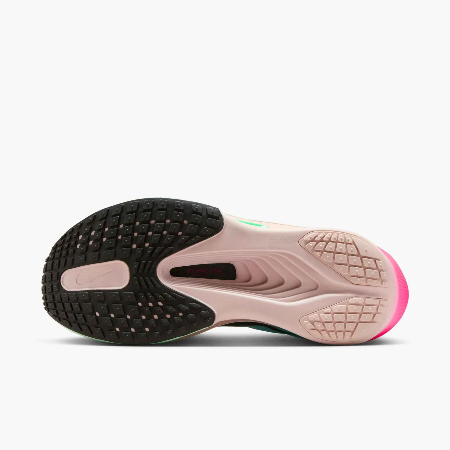 Nike Women's Zoom Fly 6 GLACIER ICE/BLACK-HYPER PINK-GREEN SHOCK