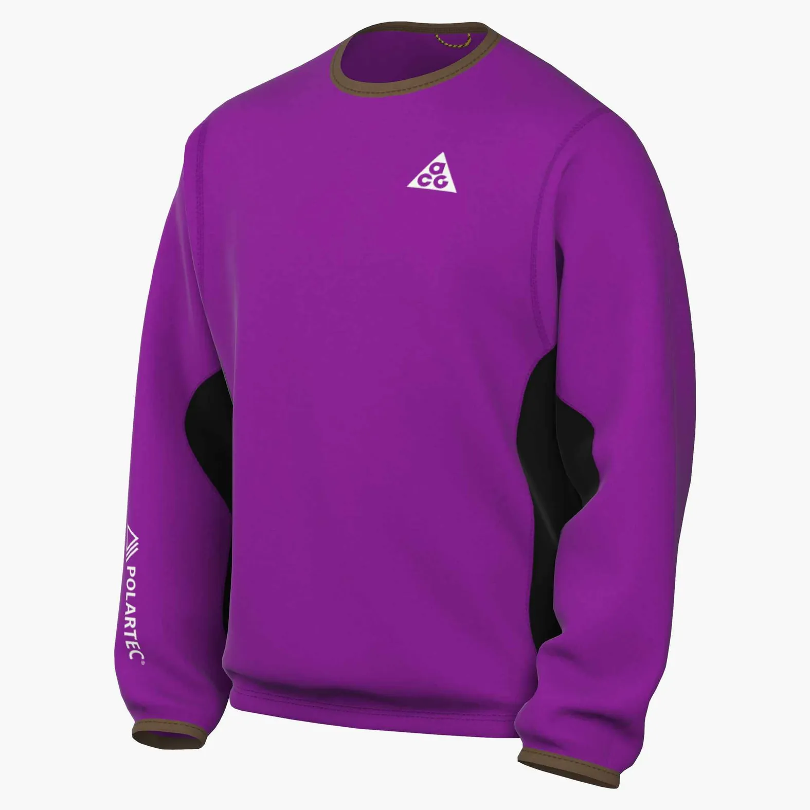purple nike crewneck mens