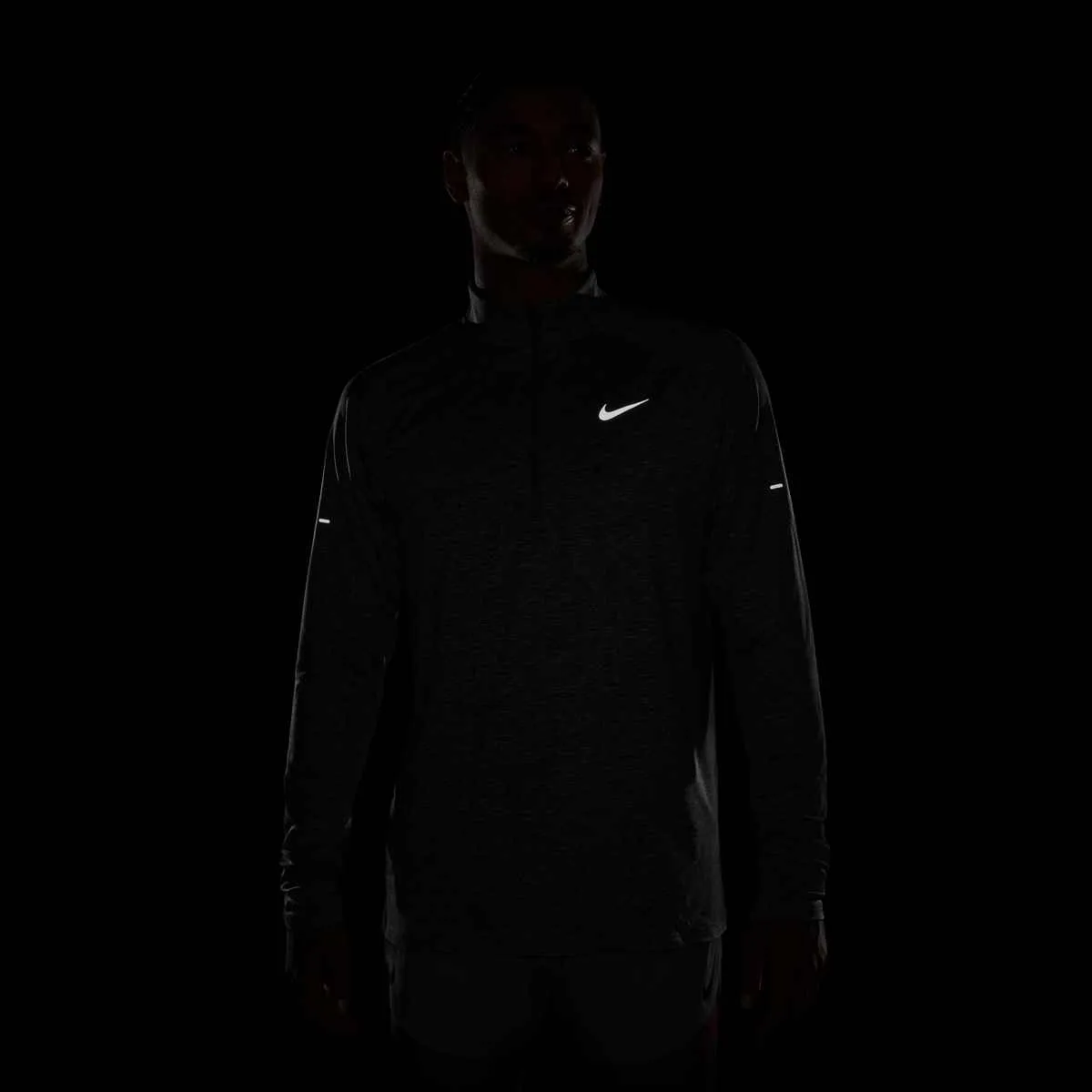 Nike M DRIFIT 1/4 ZIP GREY