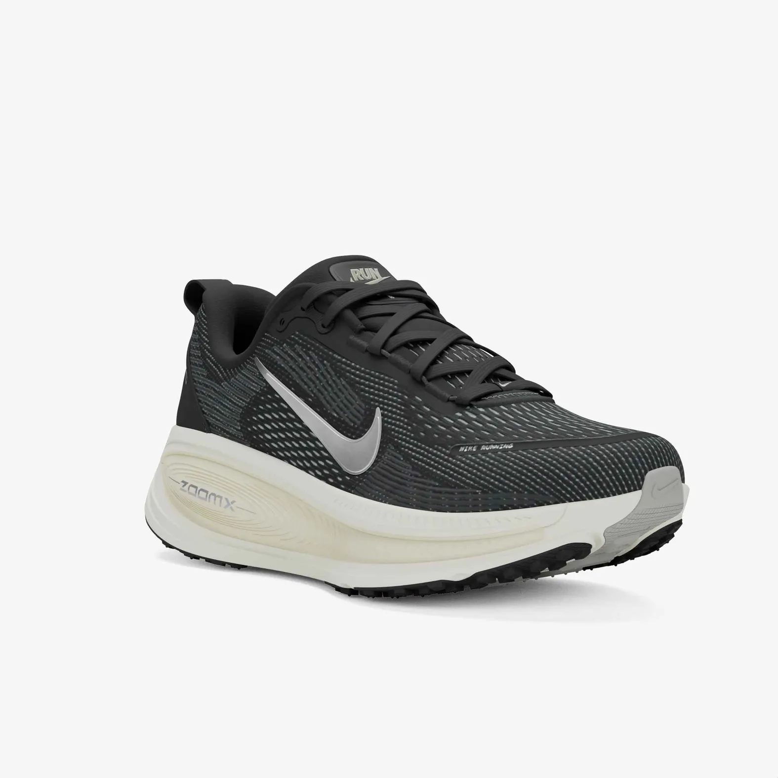 Nike Men's Vomero 18 Black/Summit White-Coconut Milk