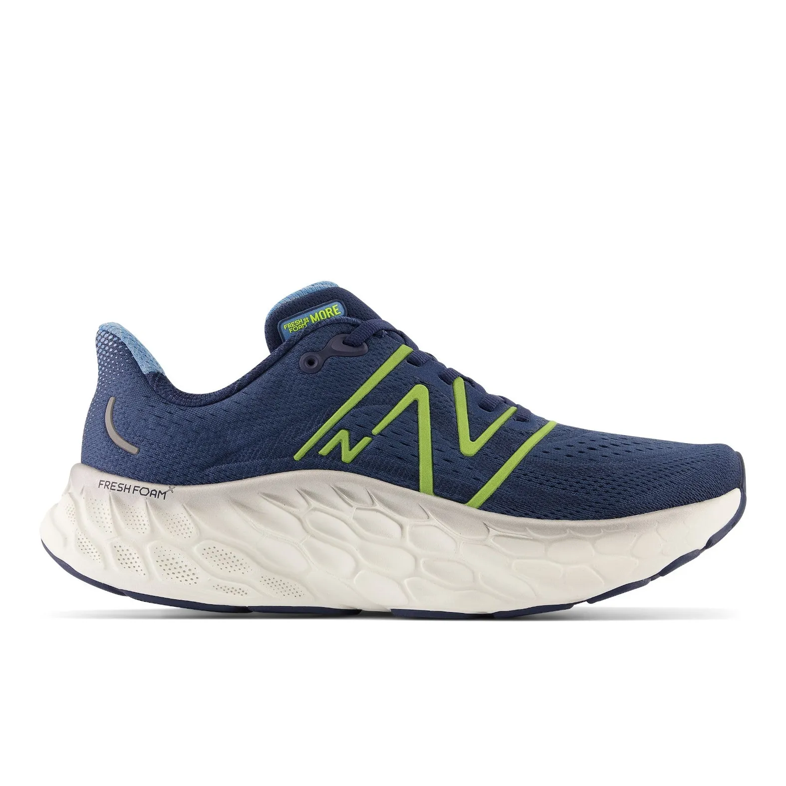 NEW NEW BALANCE men\'s fresh foam x more v4 d width in nb navy with cosmic pineap Men main image 3